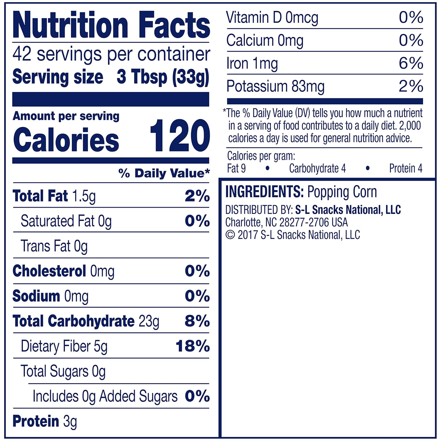 Pop Secret Jumbo Popcorn Kernels, 50 Oz Jar