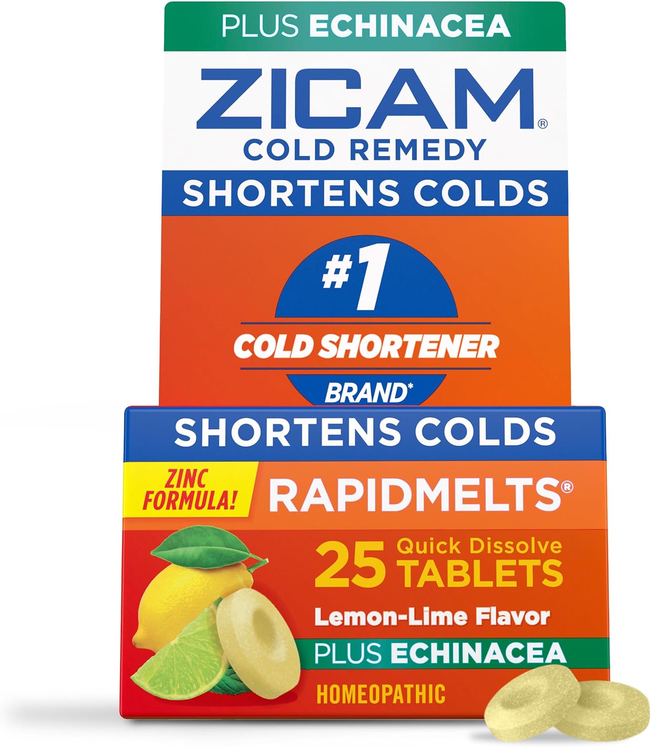 Zicam Cold Remedy RapidMelts, Citrus, 25 Count