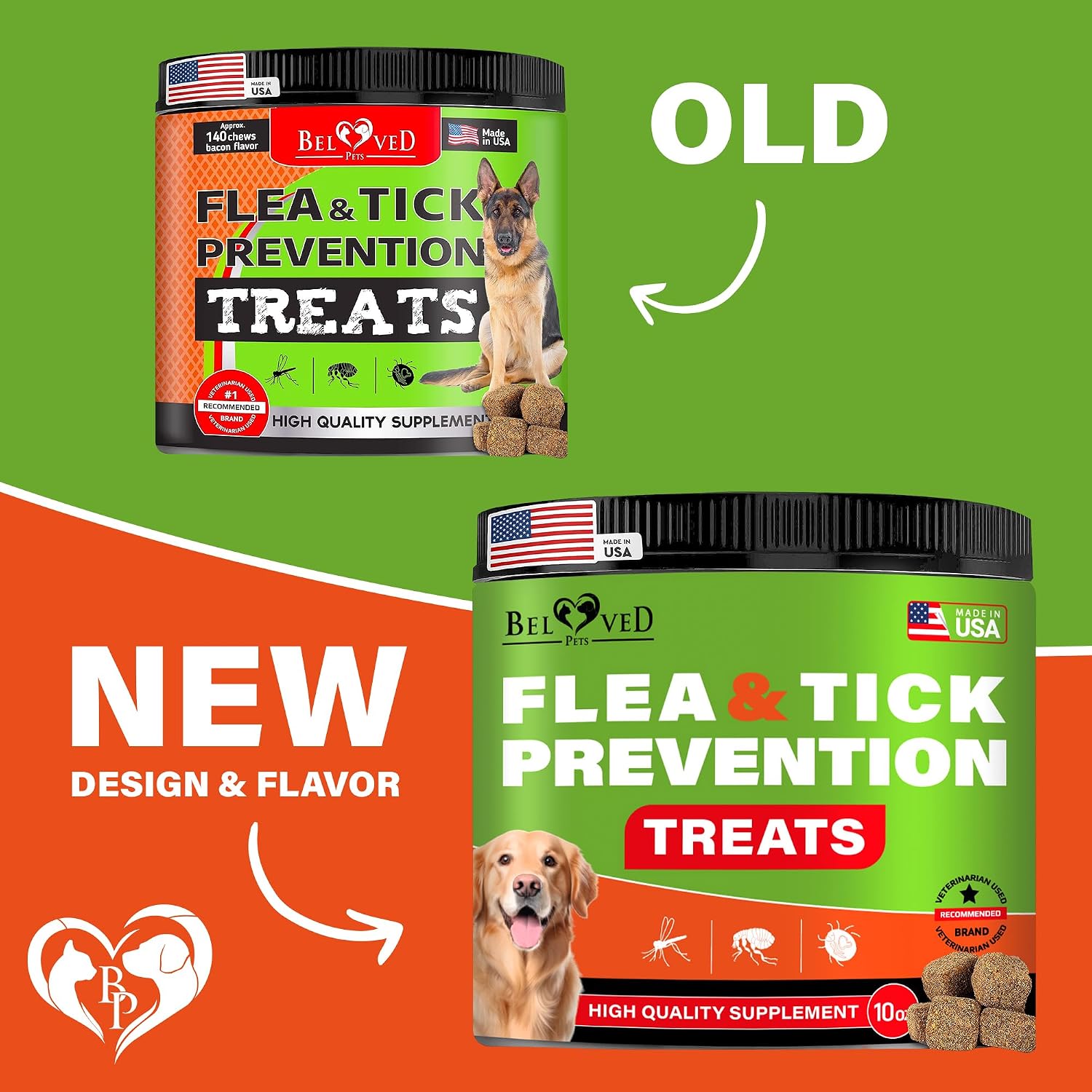 Flea and Tick Prevention Chewable Pills for Dogs - Revolution Oral Flea Treatment for Pets - Pest Control & Natural Defense - Chewables Small