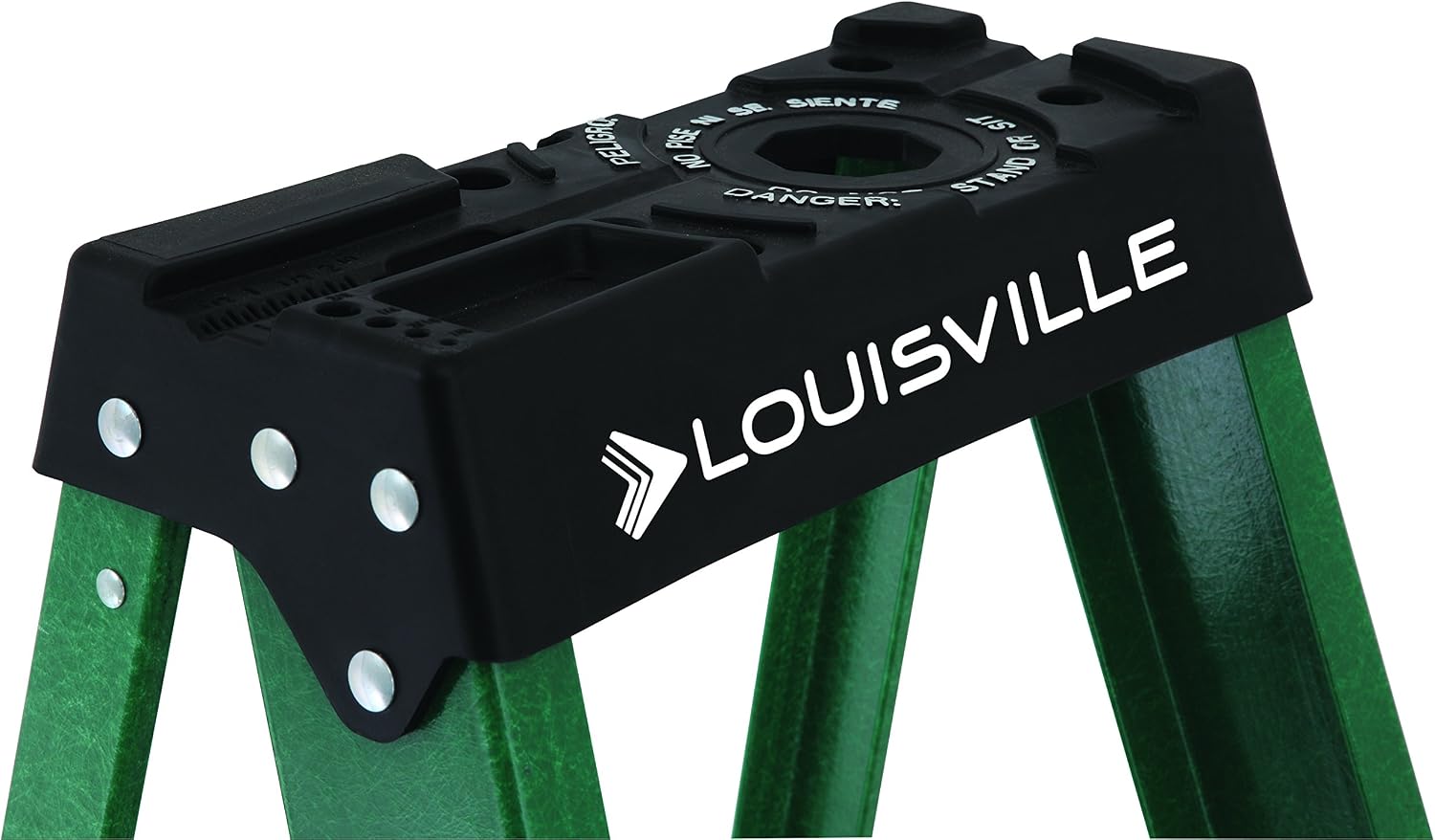 Louisville Ladder 4-Foot Fiberglass Step Ladder, 225-Pound Load Capacity, Type II, FS4004