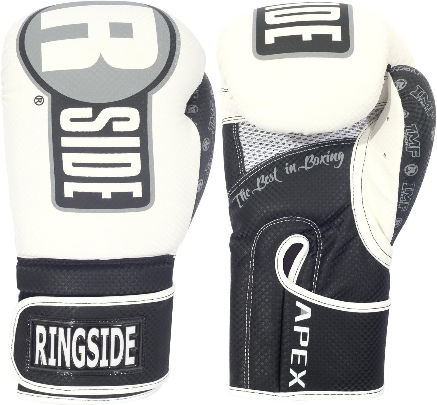 Ringside Apex Bag Gloves, IMF-Tech Boxing Gloves with Secure Wrist Support, Synthetic Boxing Gloves for Men and Women