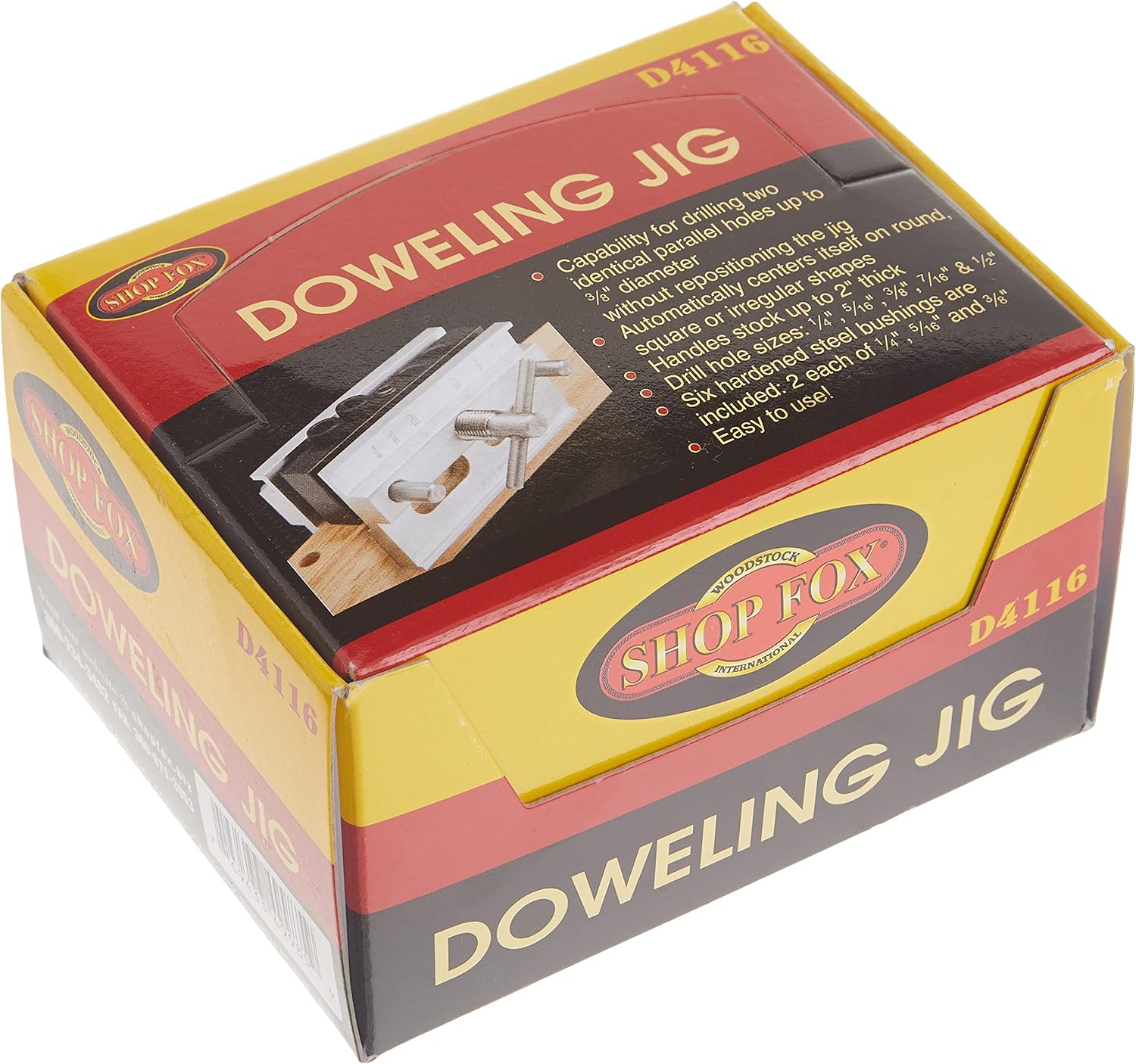 Shop Fox D4116 - Auto-Centering Doweling Jig