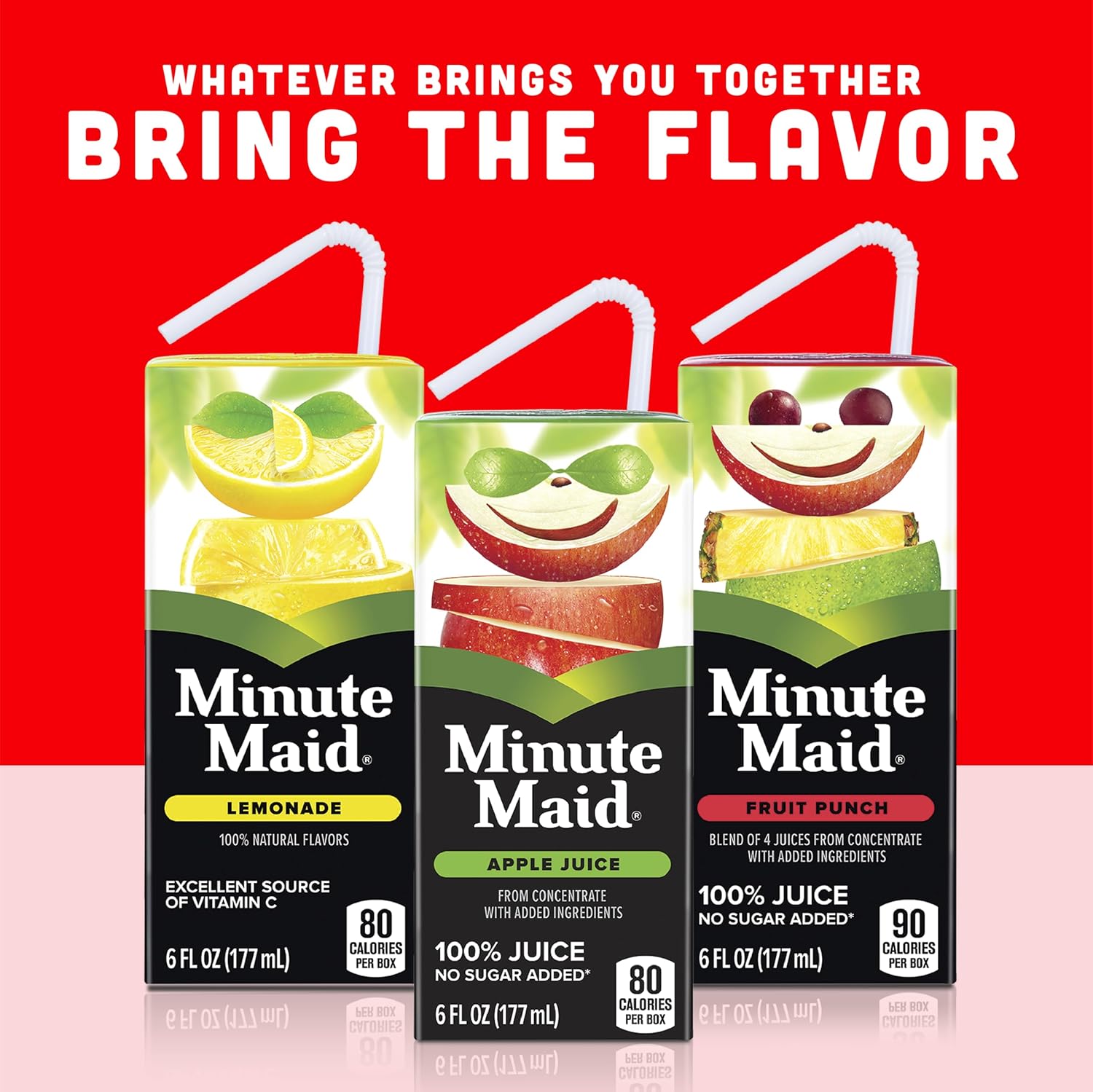 Minute Maid 6oz 8pk Apple w/ Calcium & Vitamin C