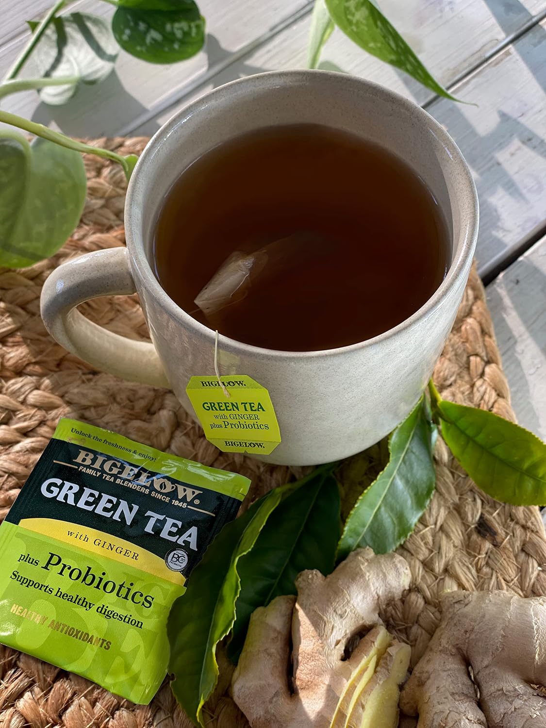 Bigelow Tea Classic Green Tea Bags, 40 Count (Pack of 6)