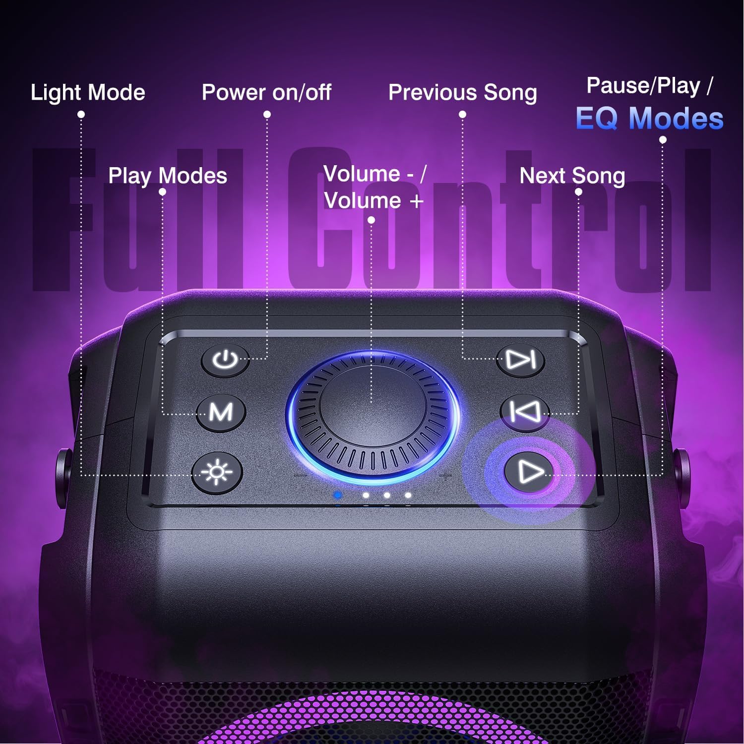 W-KING Party Bluetooth Speaker Boom Box