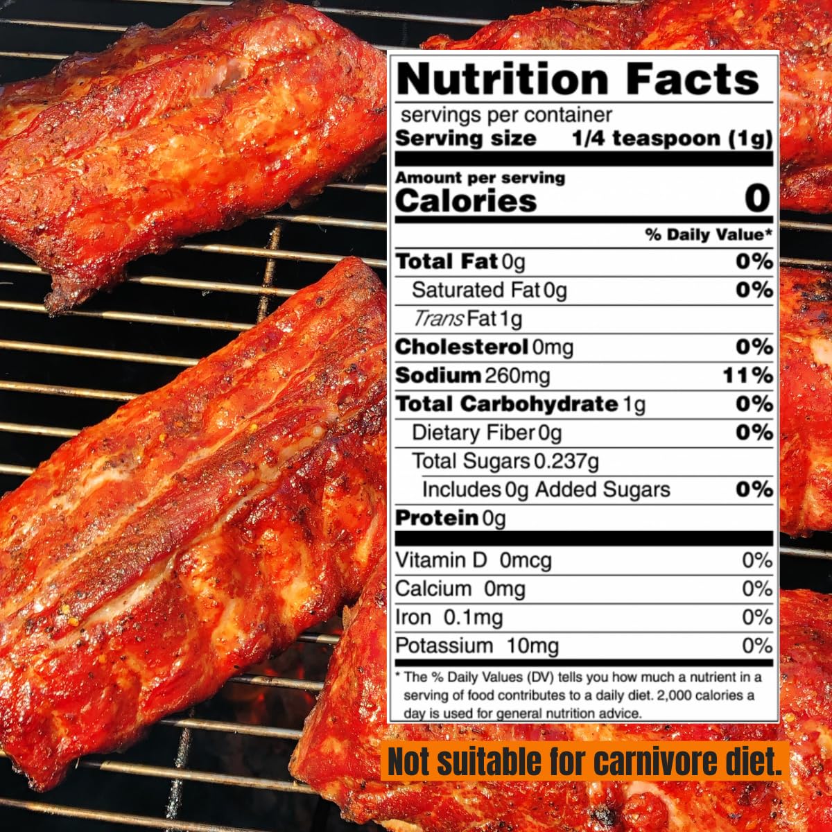Hardcore Carnivore Black | All-Purpose Beef Seasoning Rub, 13oz Shaker
