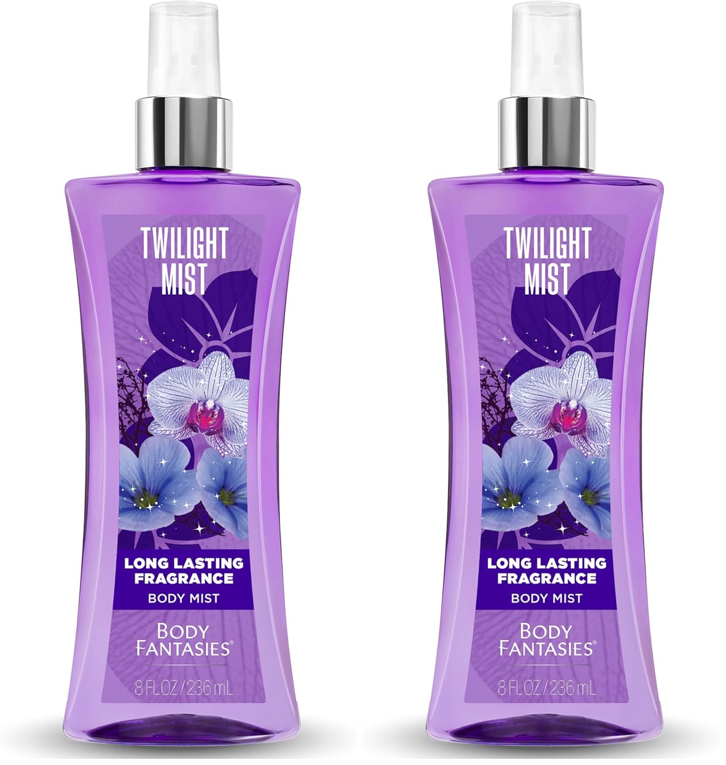 Body Fantasies Signature Fragrance Body Spray, Fresh White Musk, 8 Fluid Ounce