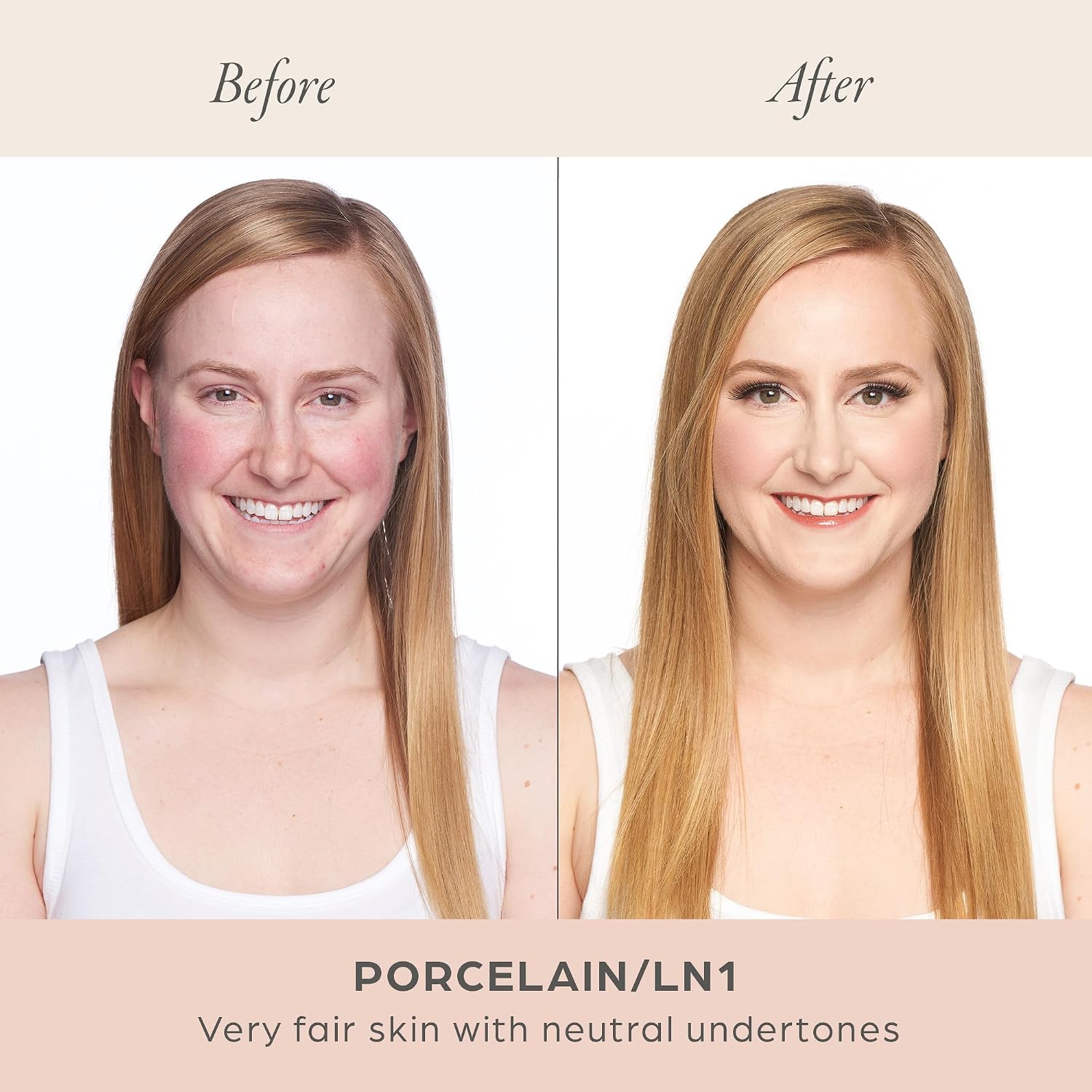 PÜR MINERALS 4-in-1 Love Your Selfie Foundation & Concealer - Longwear Medium-to-Full Coverage Liquid Makeup Foundation with Hydrating Blend for Refined-Looking, Natural Beauty Glow & Skin Texture