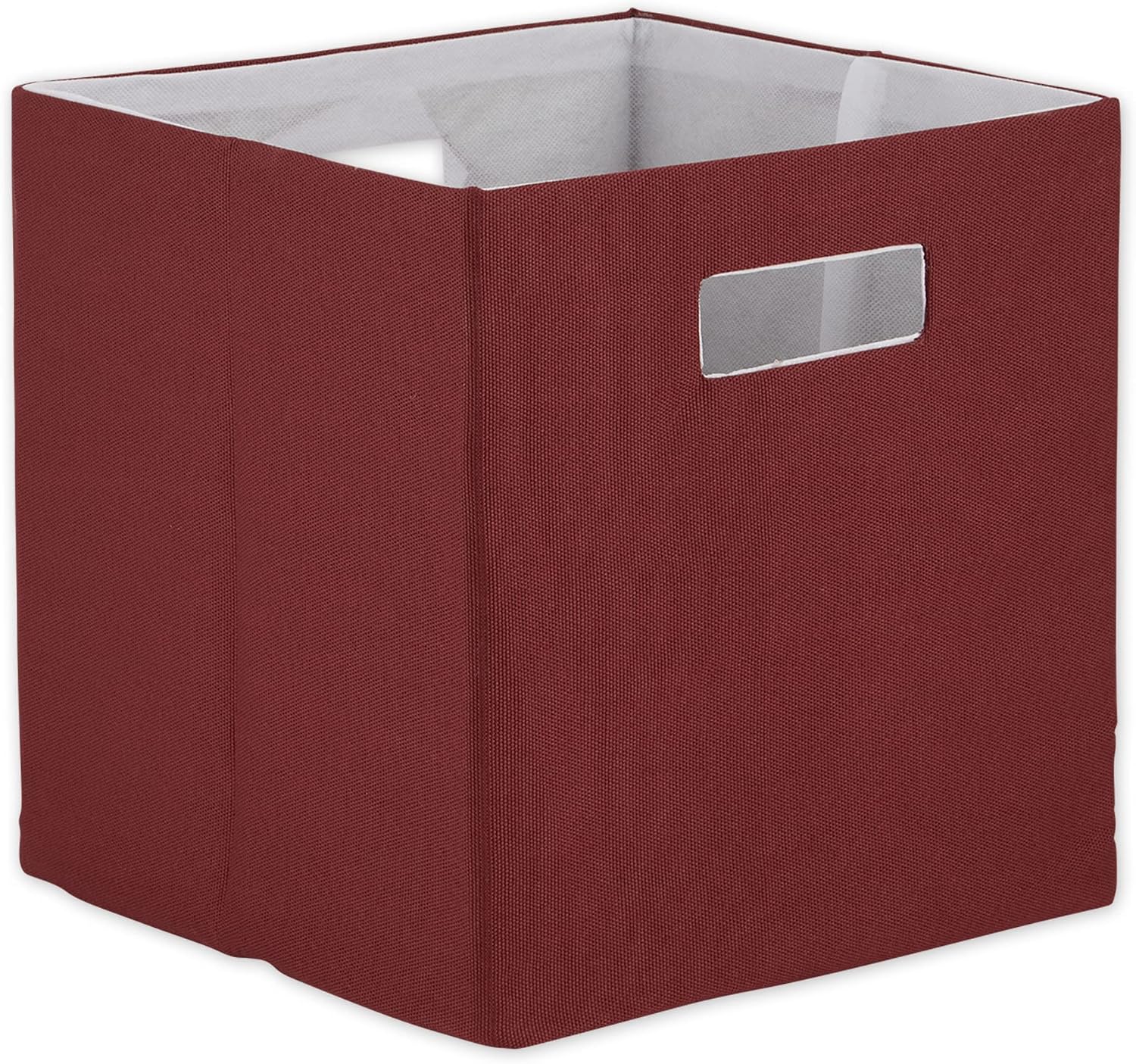 DII Fabric Storage Cube Organizer Bin 13x13x13 Foldable, Teal