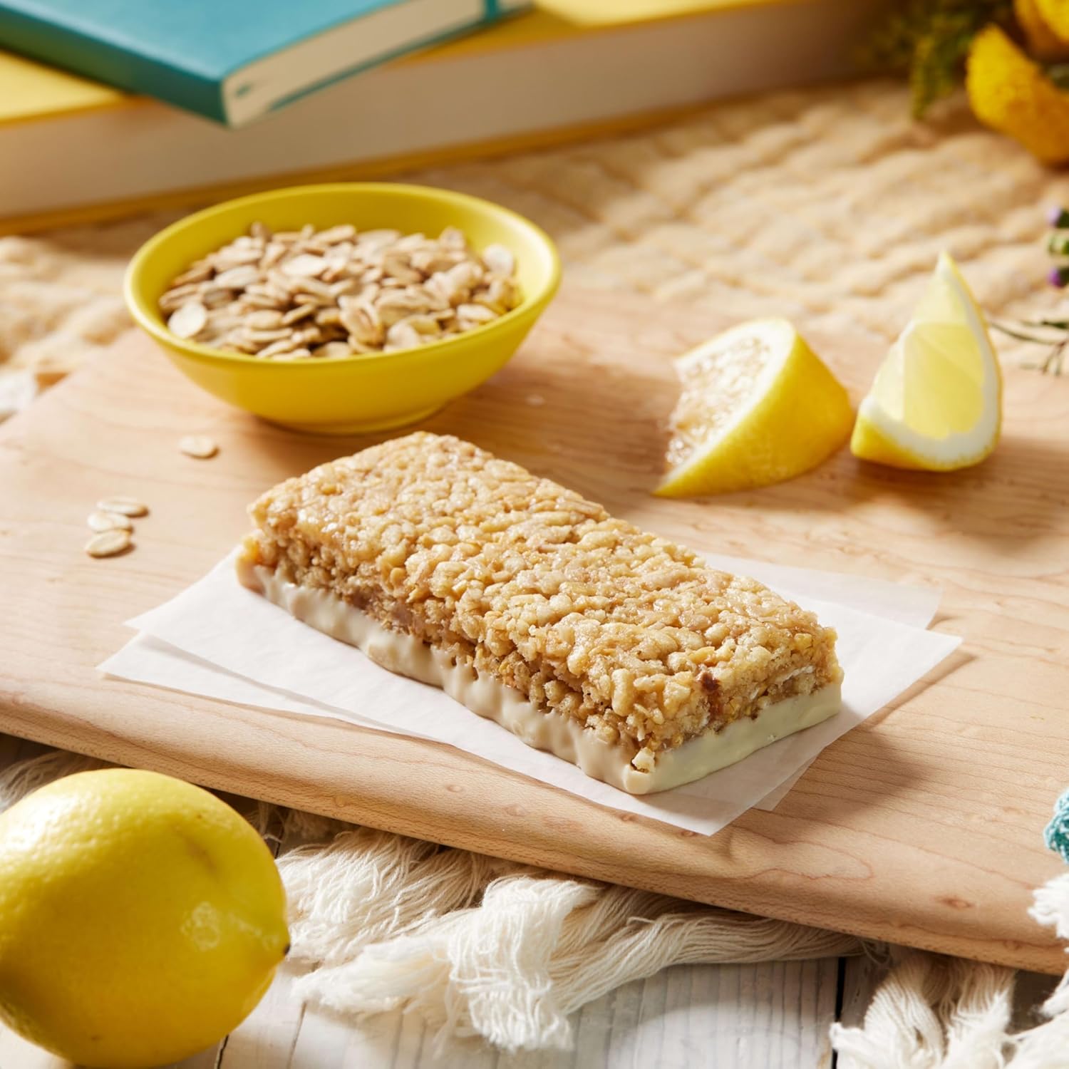 LUNA Bar LemonZest, Gluten Free Snack Bars, 12ct