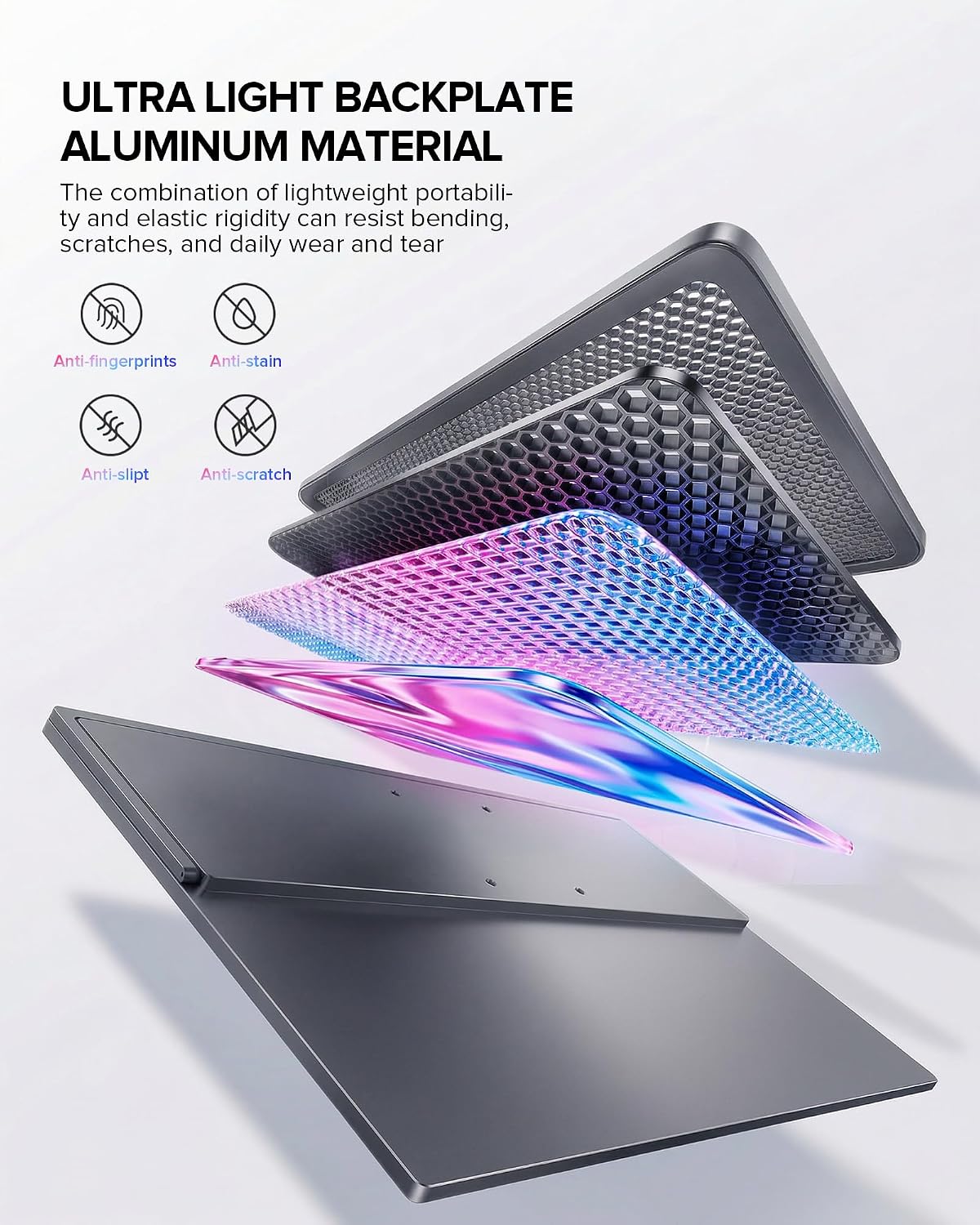 UPERFECT 18.5" 120Hz Portable Monitor, 125% sRGB Large Gaming Monitor