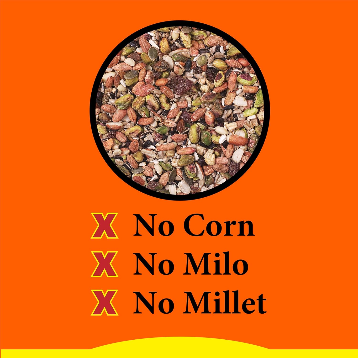 Wild Delight Deck, Porch N' Patio No Waste Bird Food, 5 lb, (374050)