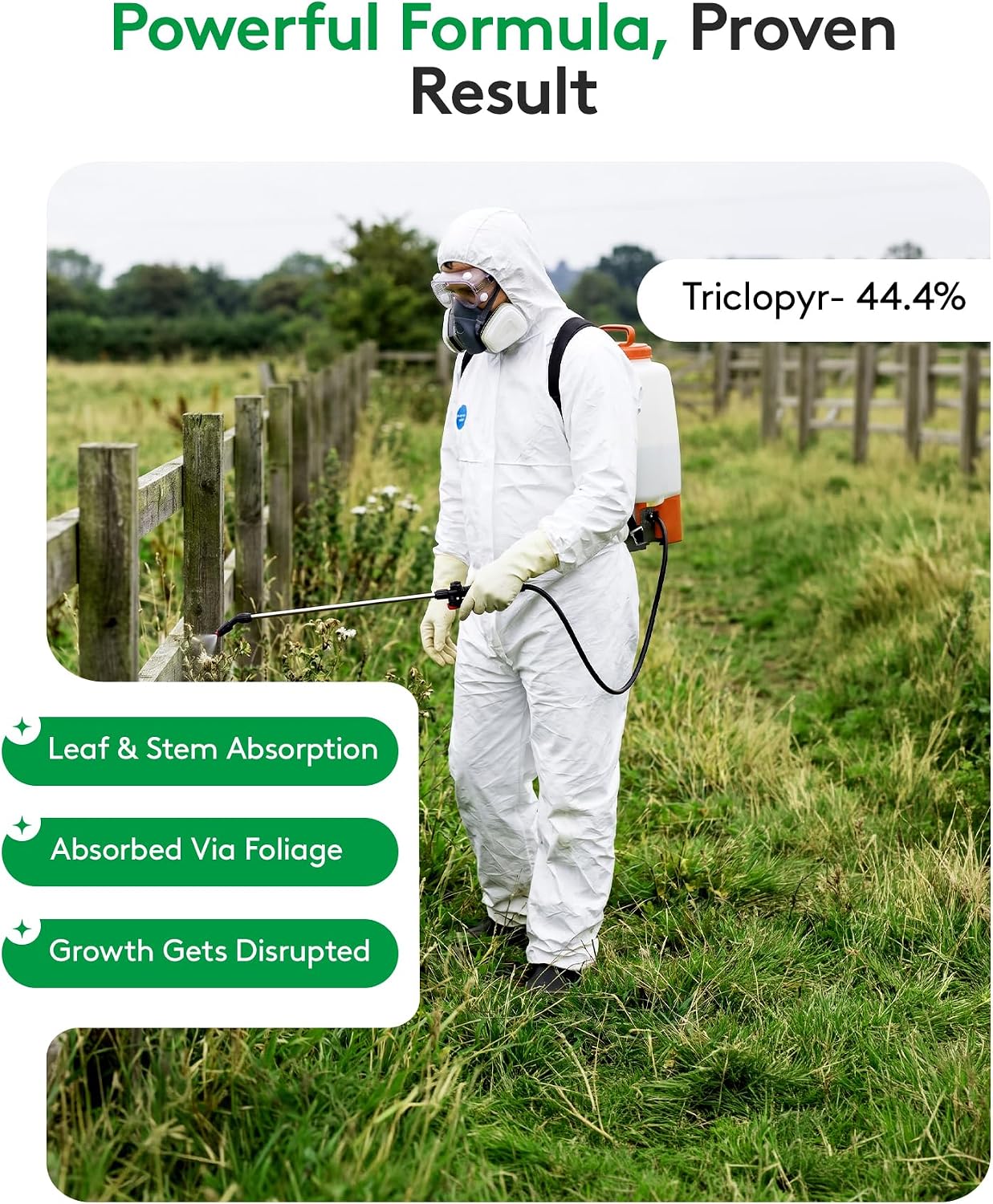 ALLIGARE -Triclopyr 3 Herbicide - Selective Weed Killer for Woody Plants, Grass, & Brush - Ideal for Forests, Non-Crop Areas