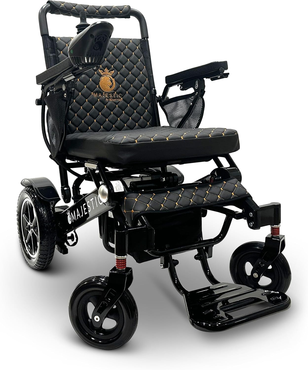 Electric Wheelchairs for Adults, 350 lbs Capacity, Up to 13 Miles Range, Lightweight Wheelchair for Seniors, Remote Controlled Wheel Chair