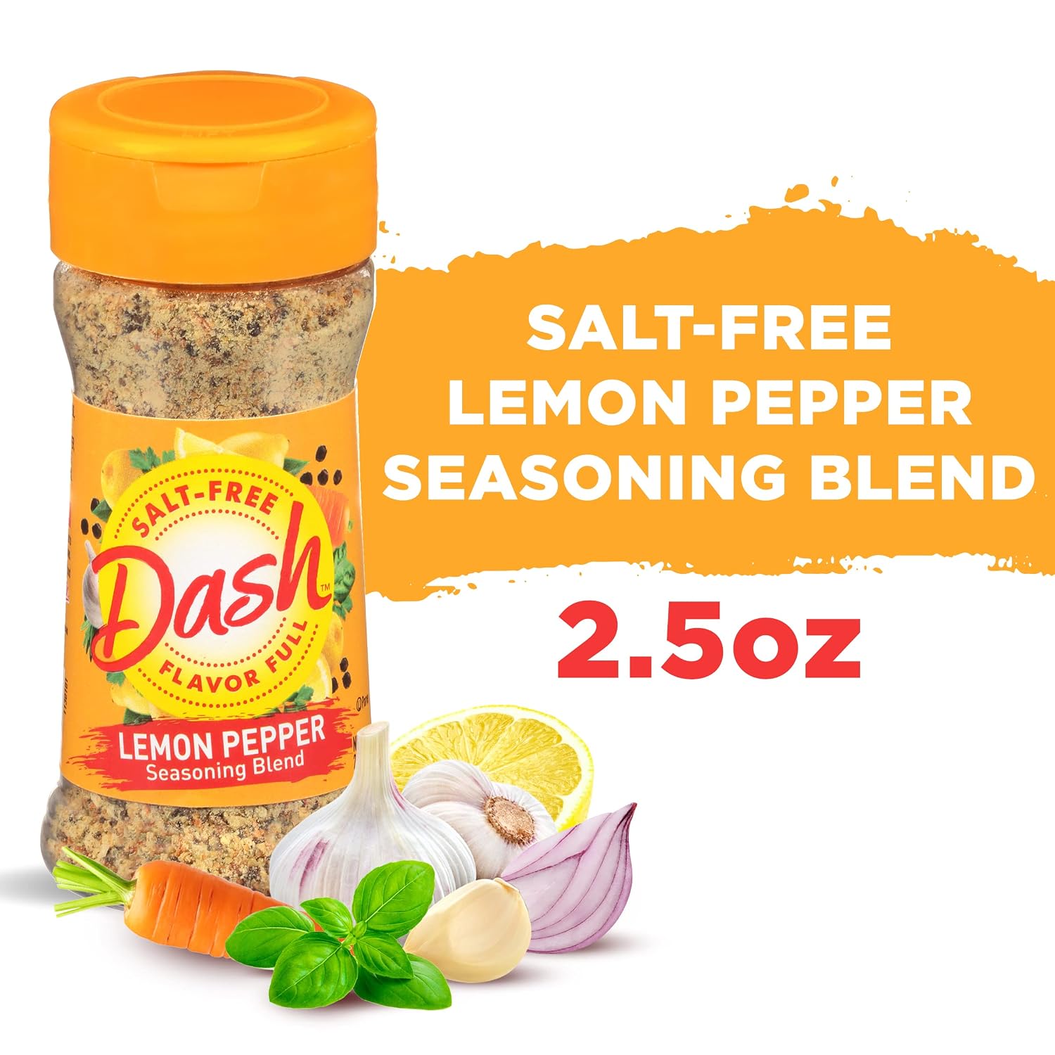 Dash Salt-Free Seasoning Blend, Everything But The Salt Seasoning Blend, 2.6 Ounce