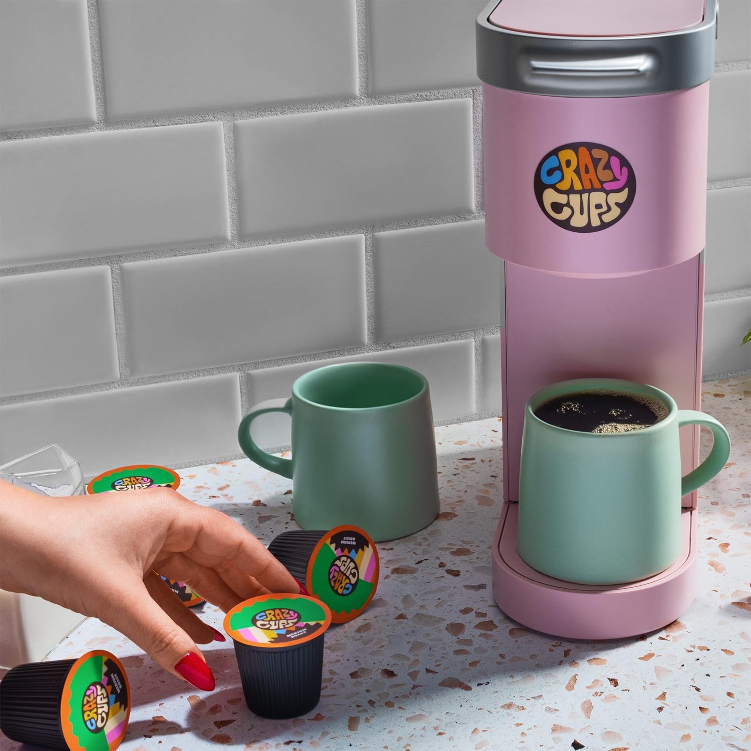 Crazy Cups Seasonal Premium Hot Chocolate Single Serve Cups for Keurig K Cup Brewers Variety Pack Sampler, 40 Count