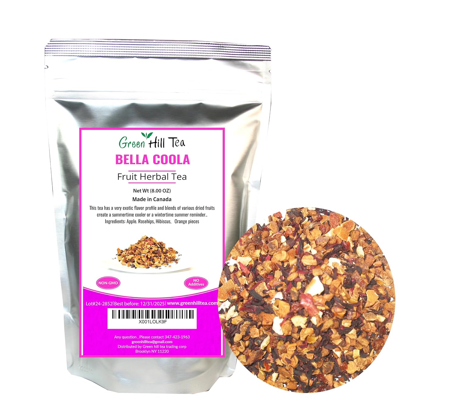 Green Hill Tea Osmanthus Flower Dried – Premium– Fragrant Osmanthus Dried Flowers -Loose Leaf Tea – 100% Pure, Natural, Non-GMO – Great for Brewing, Baking & Infusions 4 OZ