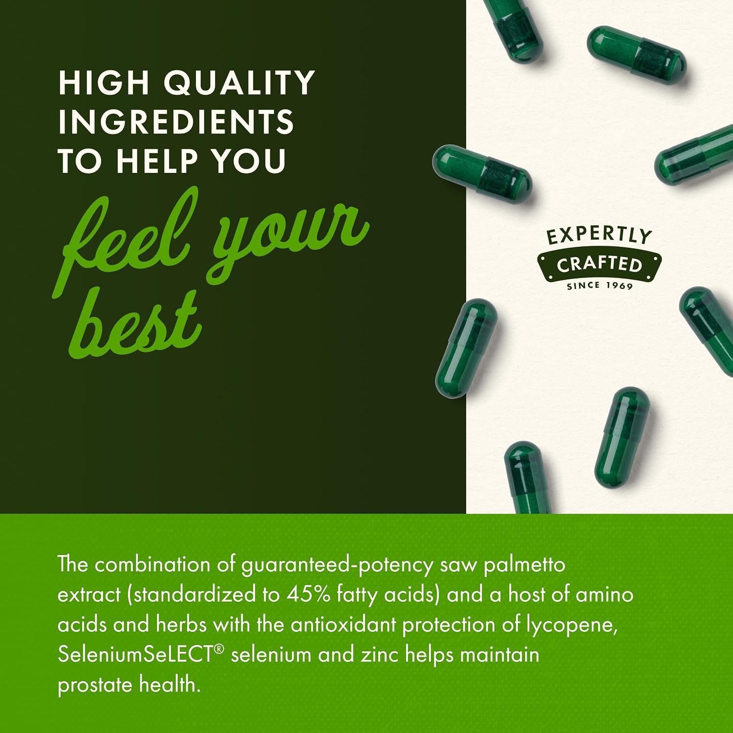 Swanson Prostate Essentials Plus Herbal Supplement for Men Over 40 Seeking Urinary and Prostate Health (180 Veggie Capsules)