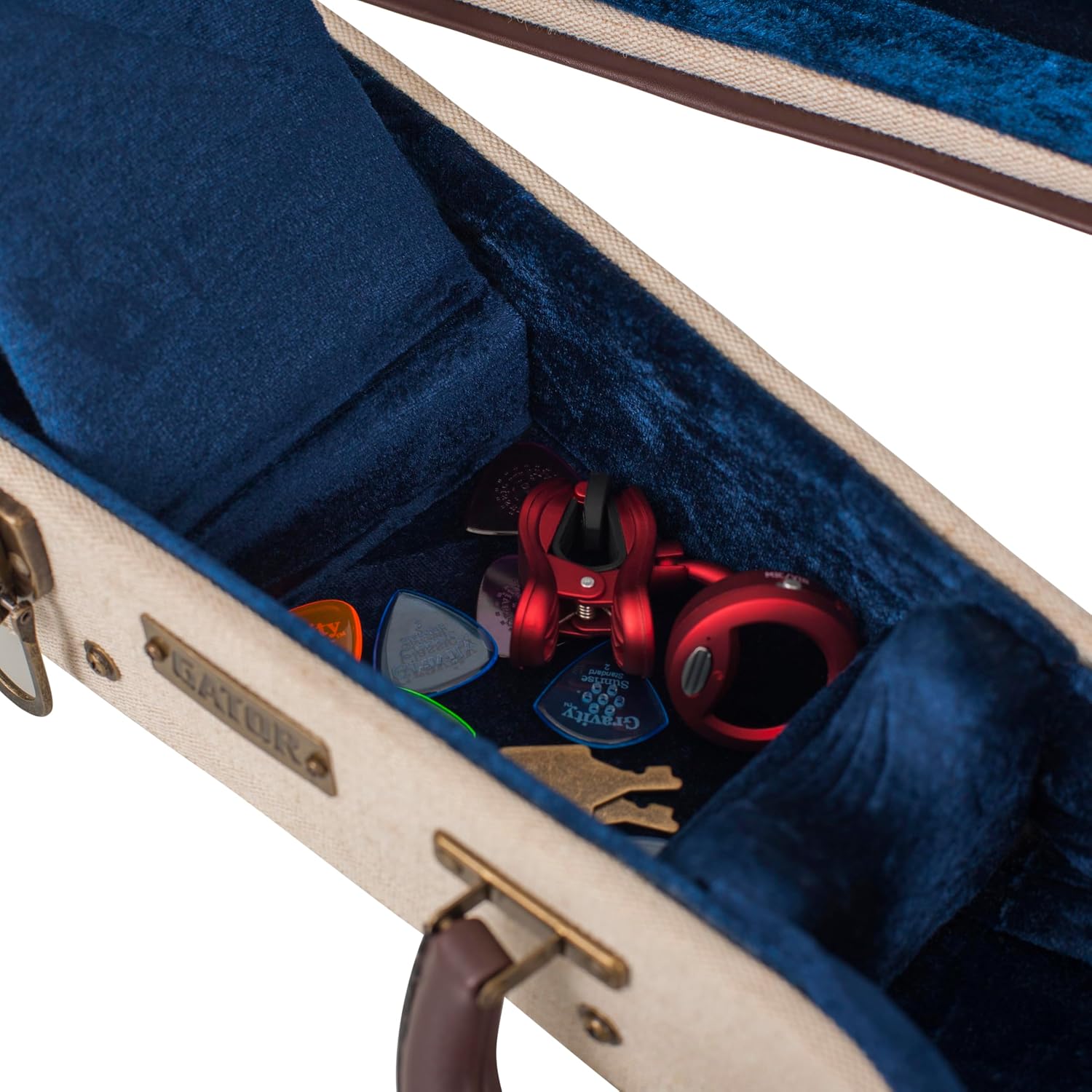 Gator Cases Journeyman Series Deluxe Wood Case for Resonator Style Acoustic Guitars (GW-JW RESO)
