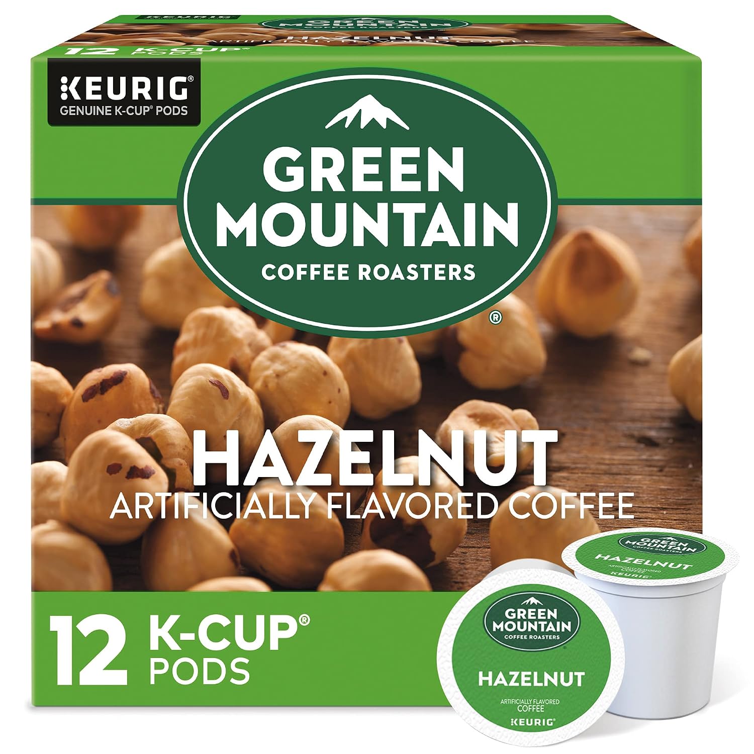 Green Mountain Coffee Roasters Island Coconut, Single-Serve Keurig K-Cup Pod, Flavored Light Roast Coffee, 24 Count (Pack of 1)