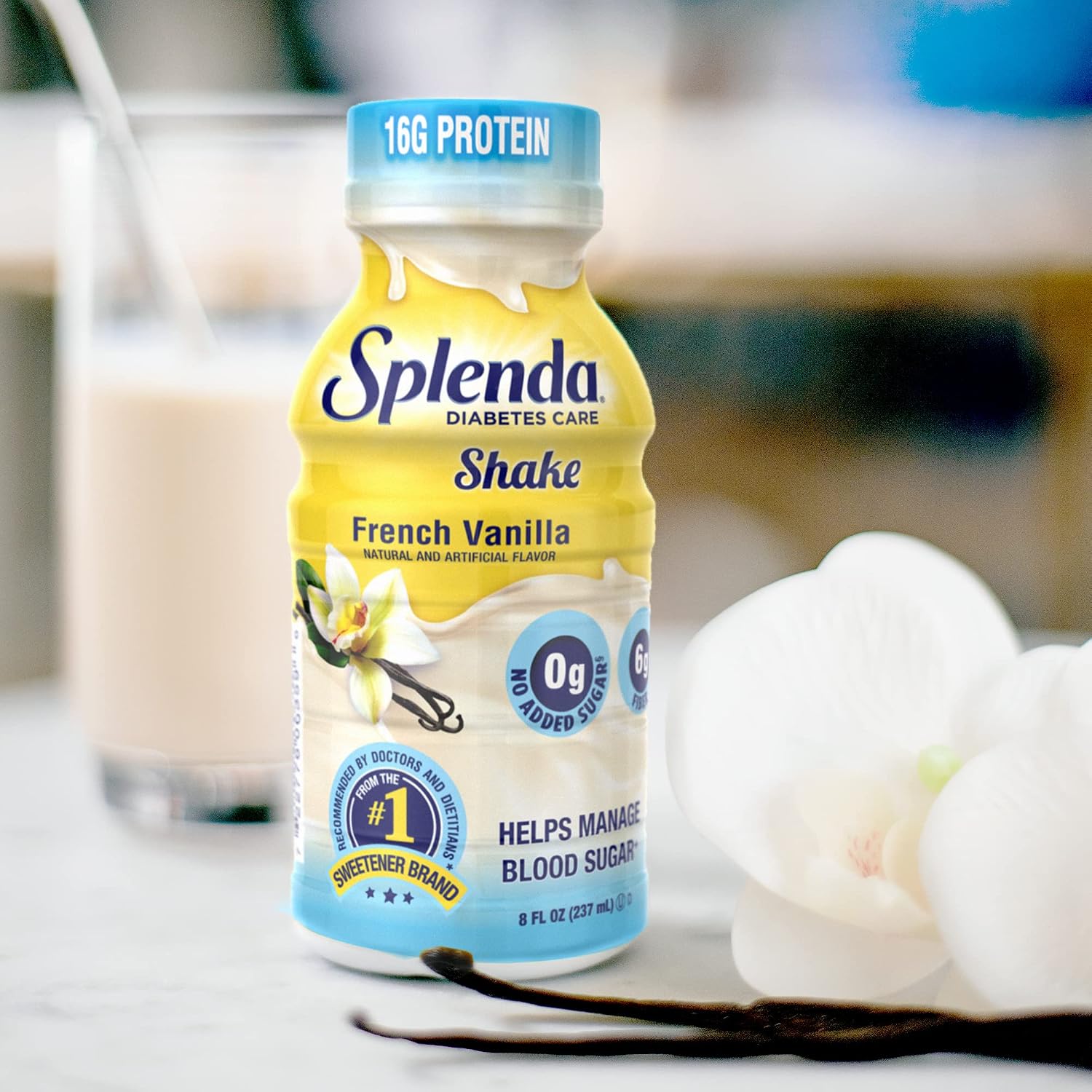 SPLENDA Diabetes Nutrition Shakes, Milk Chocolate, 8 Fl Oz