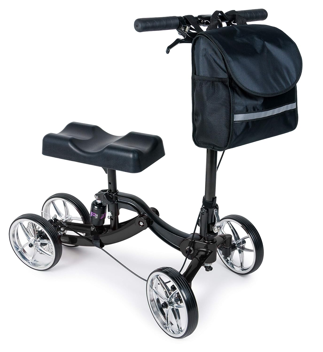 Lumex S8 Knee Scooter, Steerable Rolling Knee Walker for Adult Foot & Leg Injuries