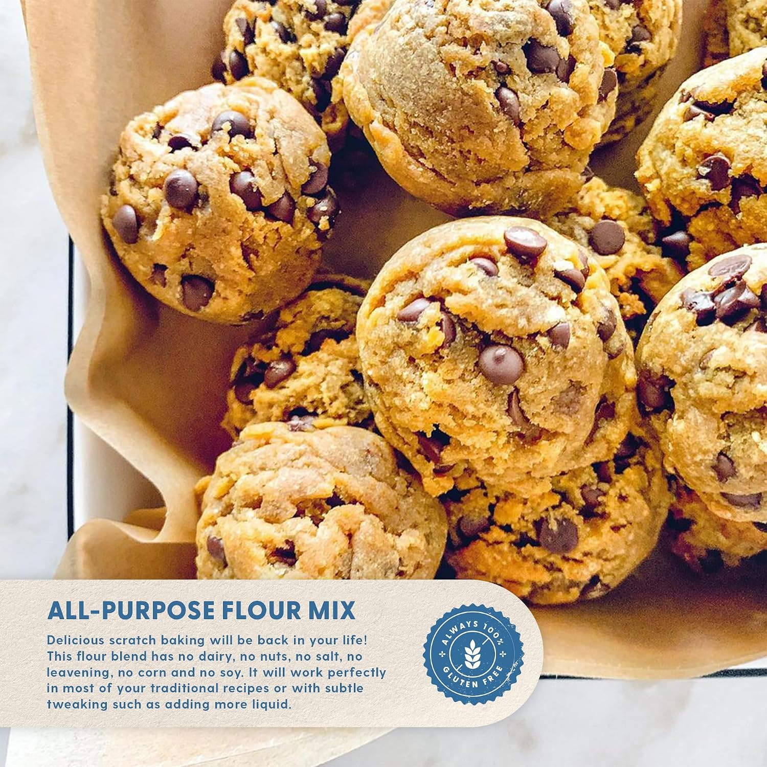 Pamela's Products Gluten Free All Purpose Flour Blend, 25 Pound