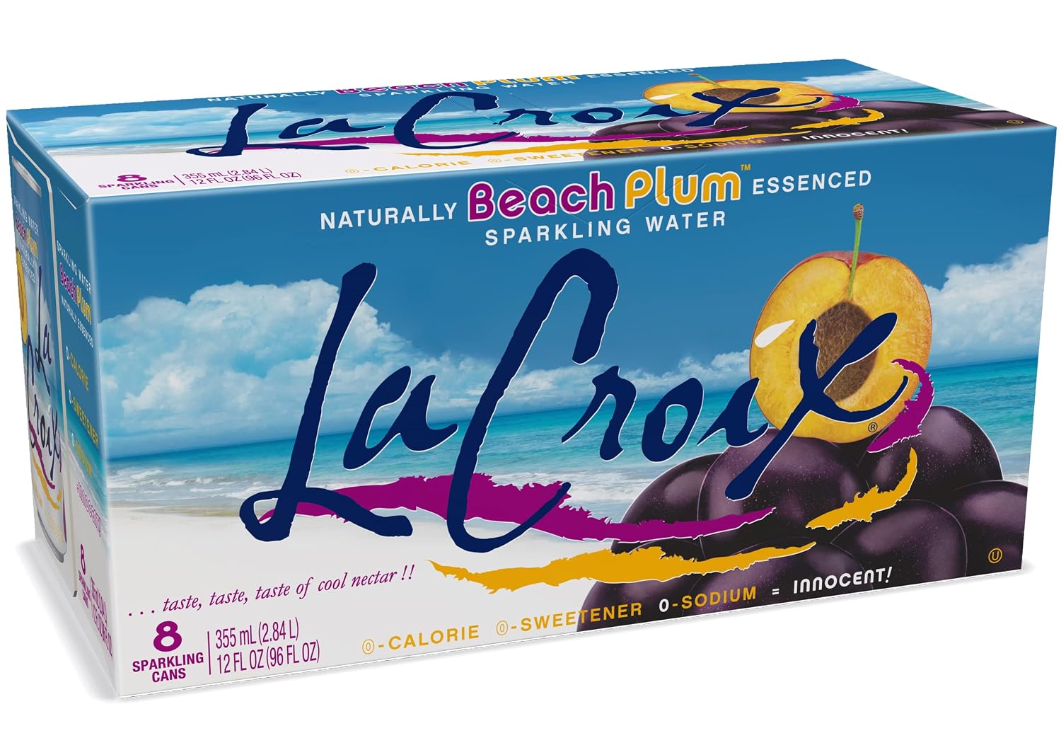 LaCroix Sparkling Water | Pineapple Coconut Flavor | 8-Pack | Naturally Essenced, Zero Calorie, Sodium Free | 12 Fl Oz Cans