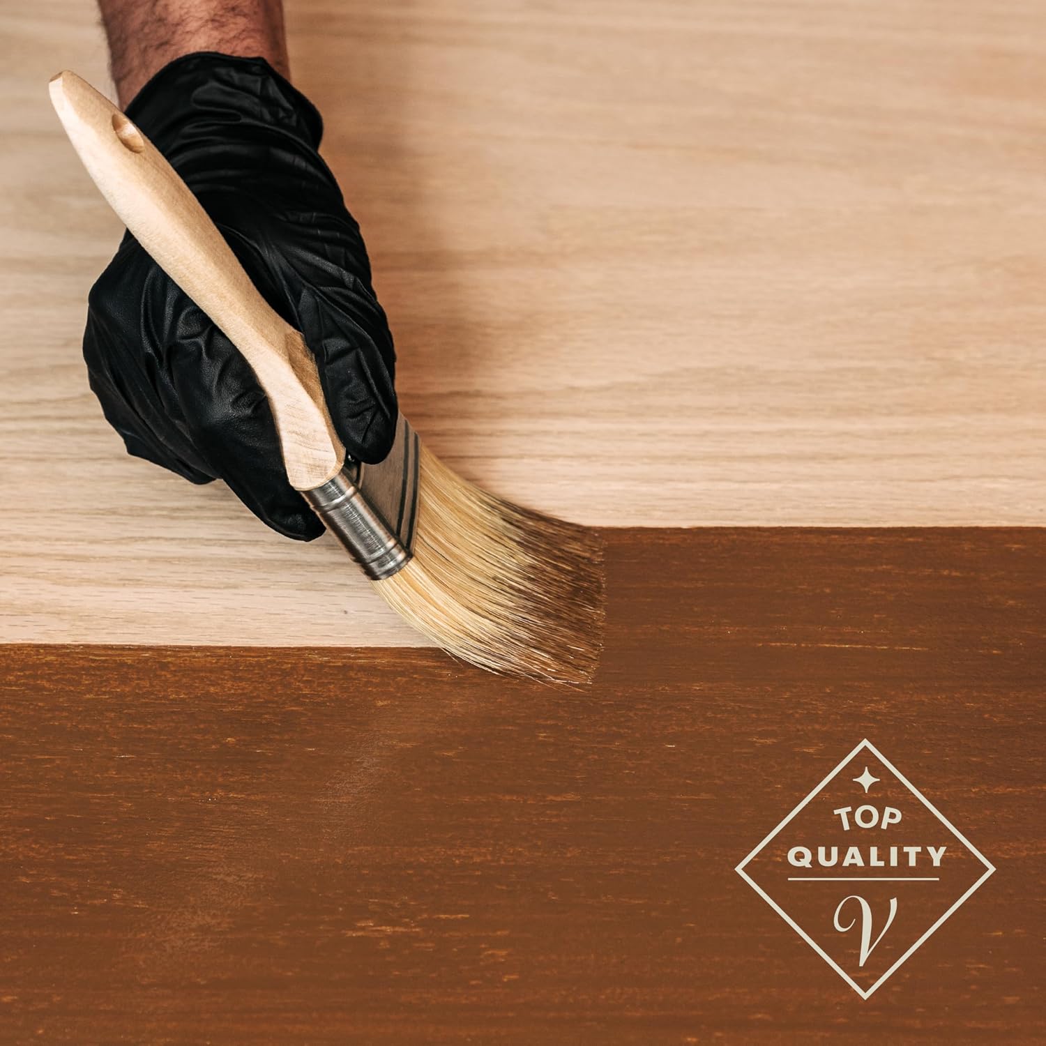 Varathane Premium Fast Dry Weathered Gray Wood Stain | Oil-Based, 1 Coat Color, 1 Hour Dry Time, Interior Wood Stain, Furniture, Cabinets, Doors, Covers Up to 275 Sq Ft, Quart