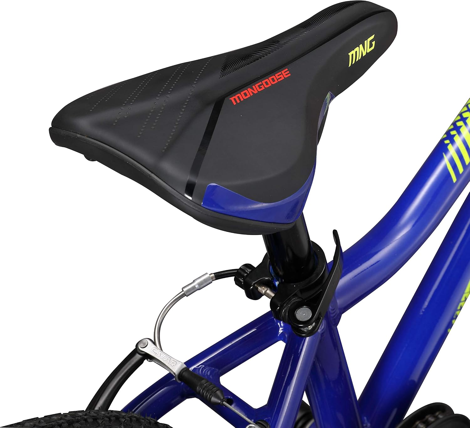 Mongoose Cipher Kids Mountain Bike 24-Inch Wheels
