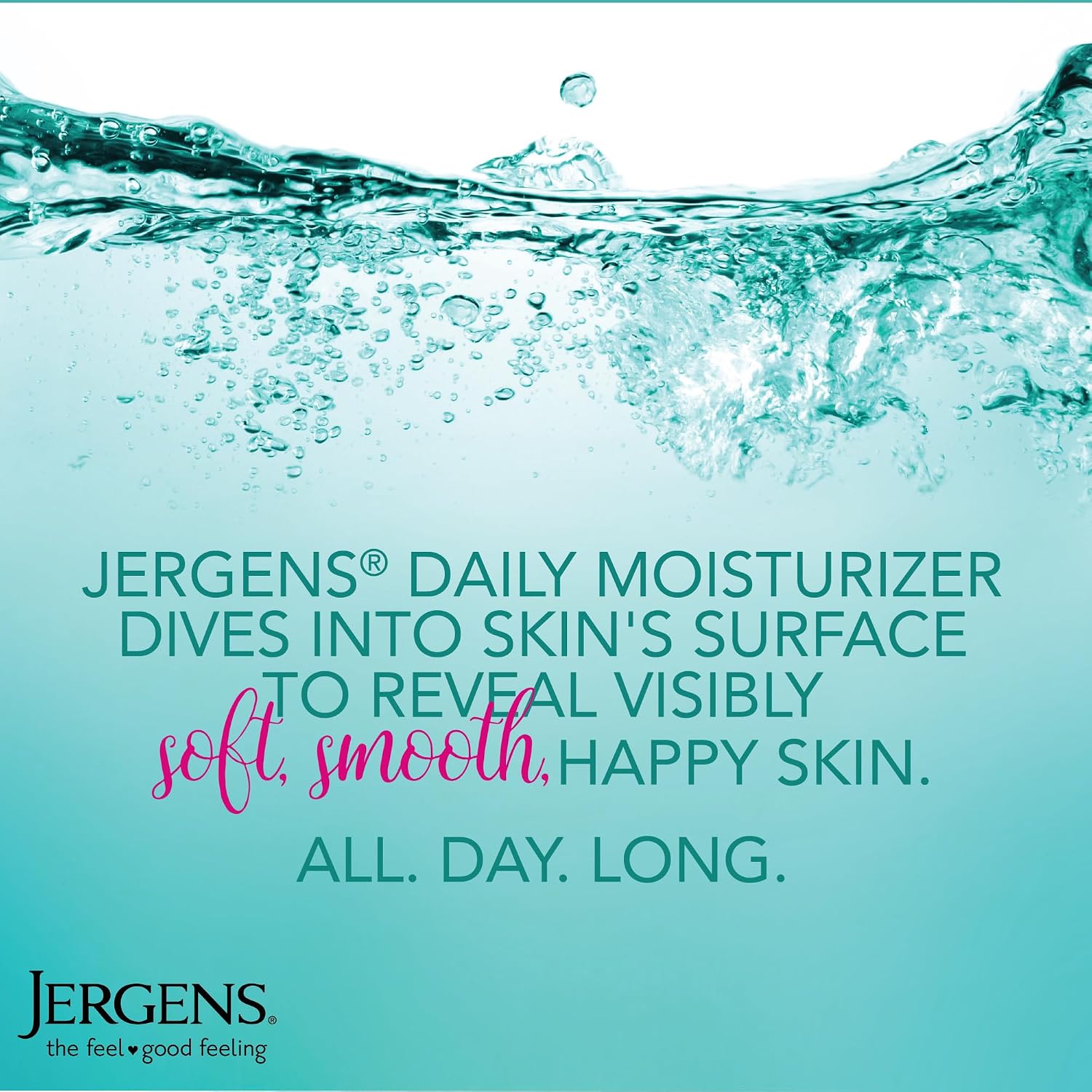 Jergens Soothing Aloe Body Lotion For Dry Skin, Moisturizer, 21 fl oz | Cucumber Extract, Hydralucence Blend, Smooths Texture, Enhances Radiance, Long-Lasting Moisture