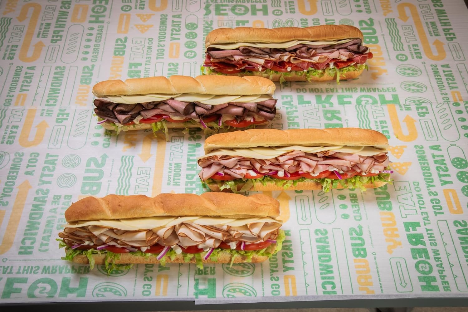 SUBWAY Birthday Physical Gift Card - $50