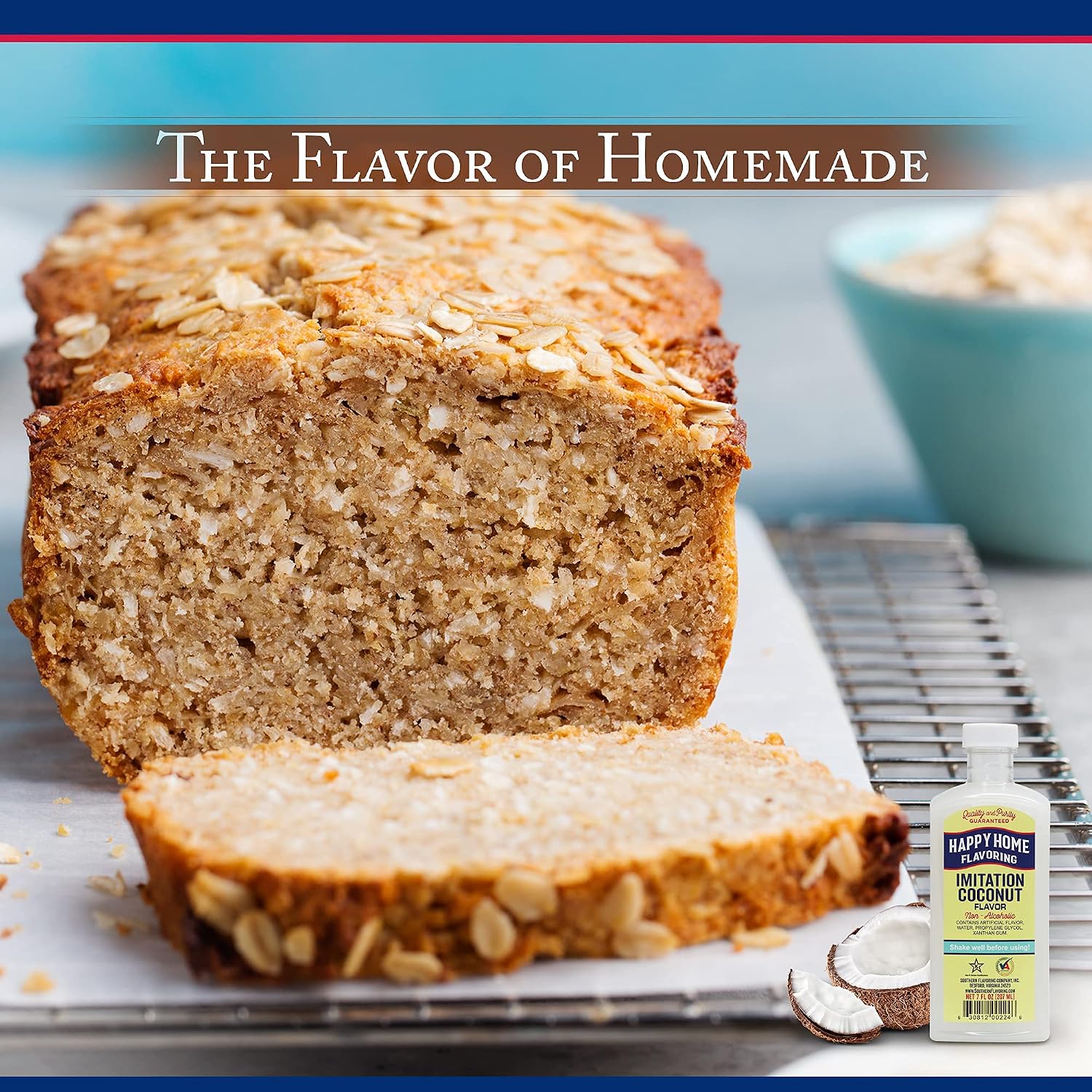 Happy Home Imitation Clear Butter Flavoring, Non-Alcoholic, Certified Kosher, 7 oz.