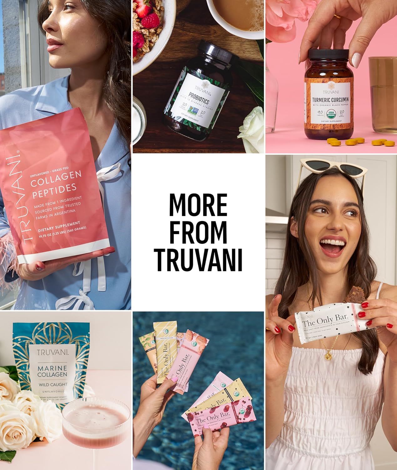 Truvani Organic Plant Based Protein Powder | Chocolate Peanut Butter