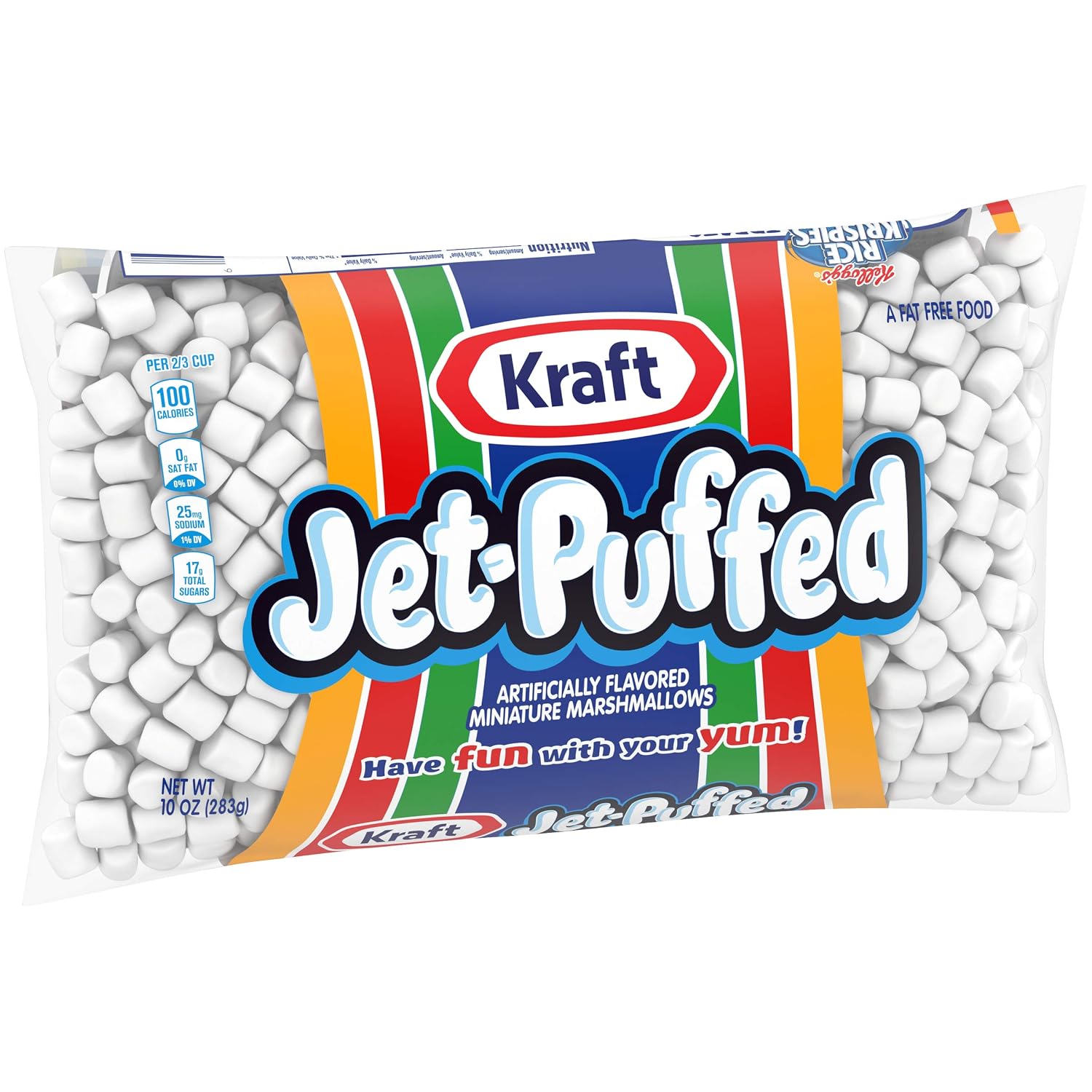Jet-Puffed Mini Marshmallows, 10 oz Bag