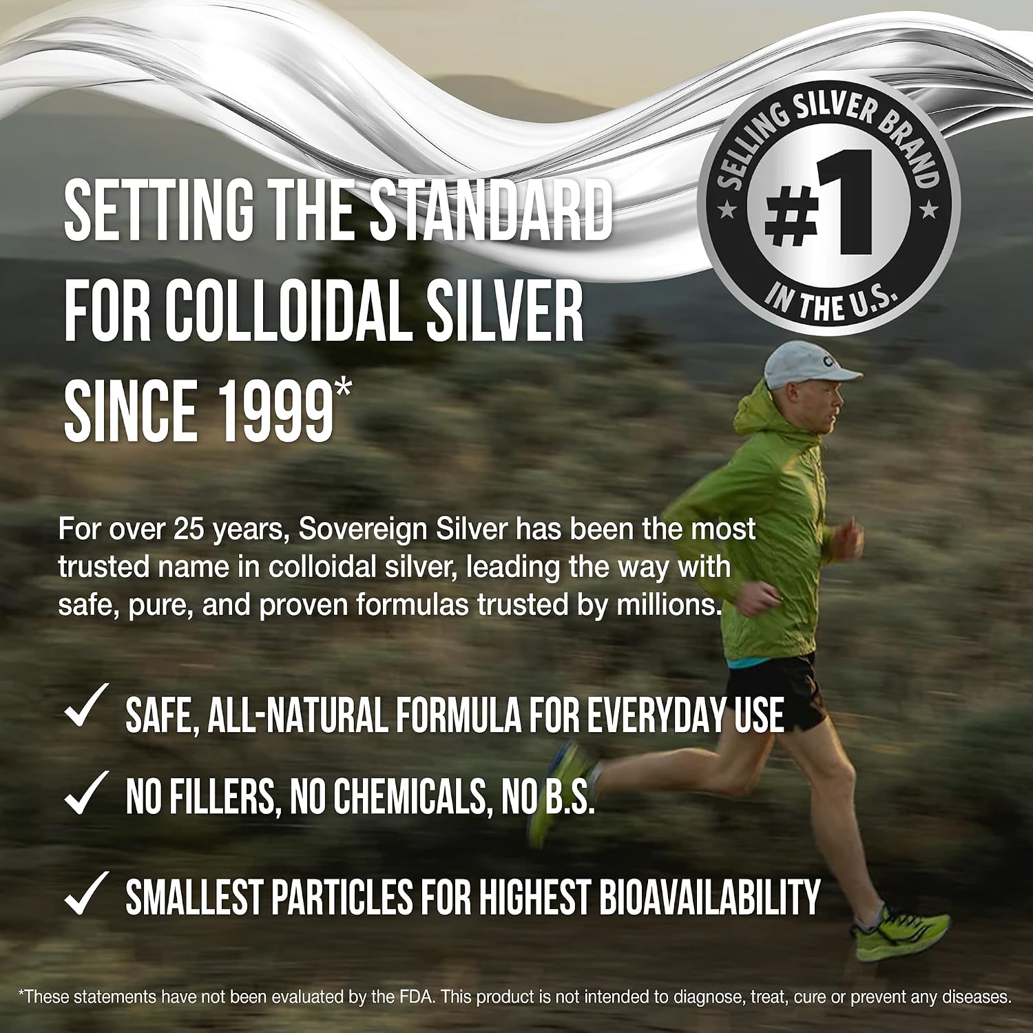 Sovereign Silver Colloidal Silver Gel, Wounds & Burns, 2 fl oz (59 mL) | Argentum Metallicum Topical Skin Care for Minor Skin Infections