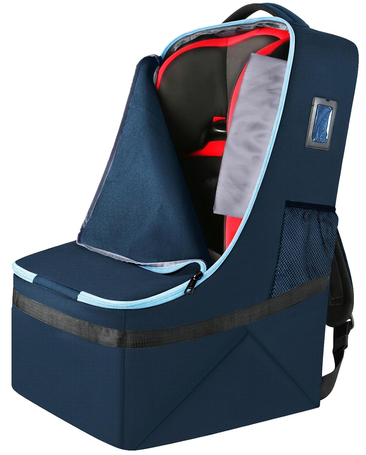 YOREPEK Padded Car Seat Travel Bag Backpack, Toddler Travel Essentials