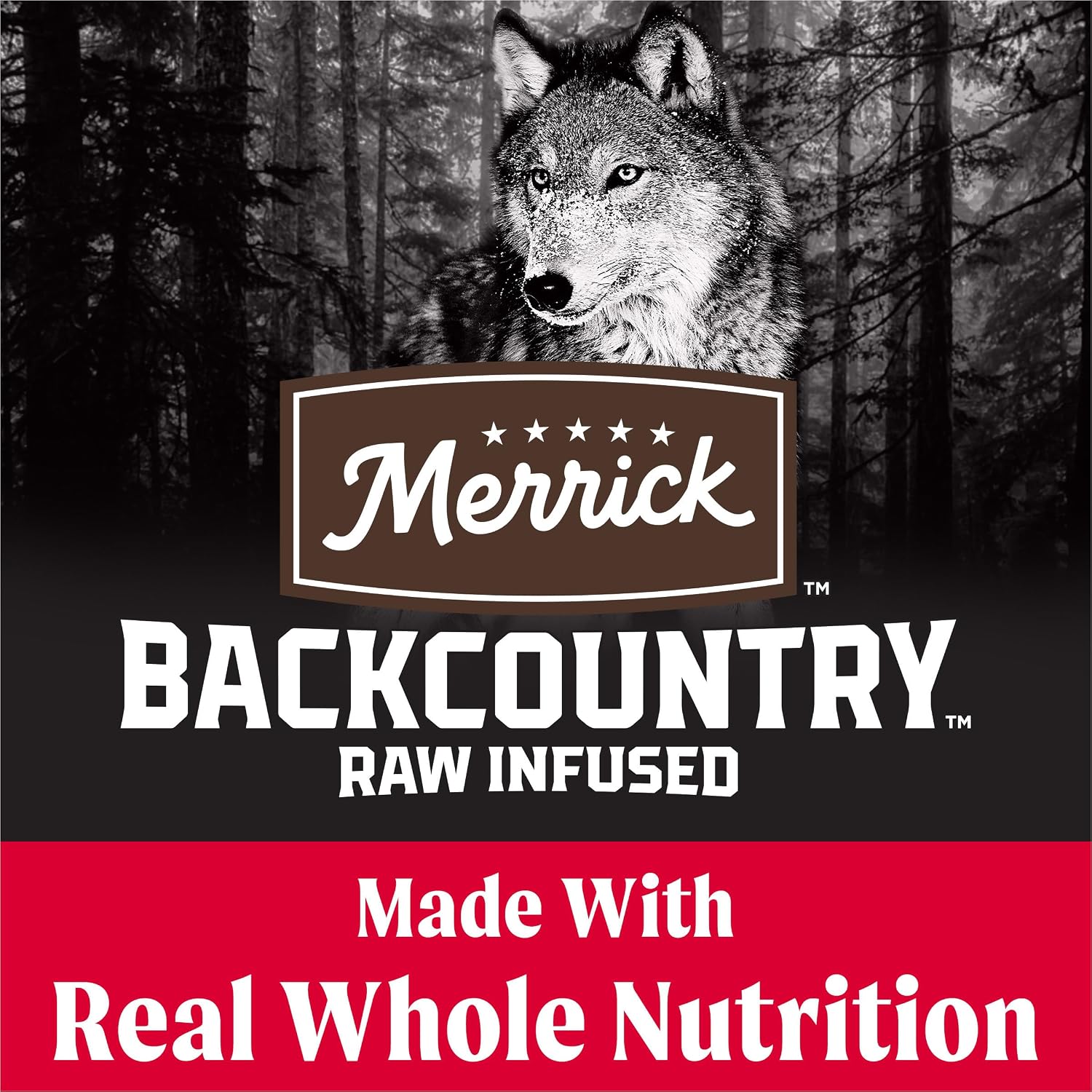 Merrick Backcountry Dry Dog Food Great Plains Red Recipe 20 lb Bag