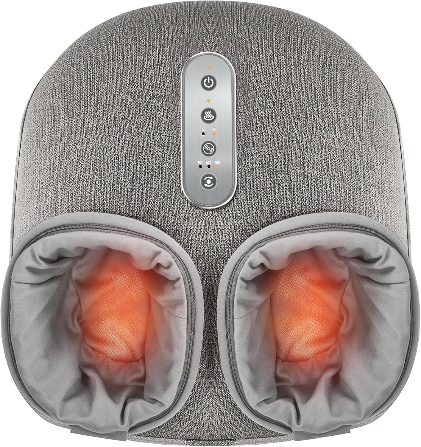 Medcursor Foot Massager with Heat - Shiatsu Feet Massage Machine Delivers Relief for Tired Muscles & Plantar, Deep Kneading Therapy