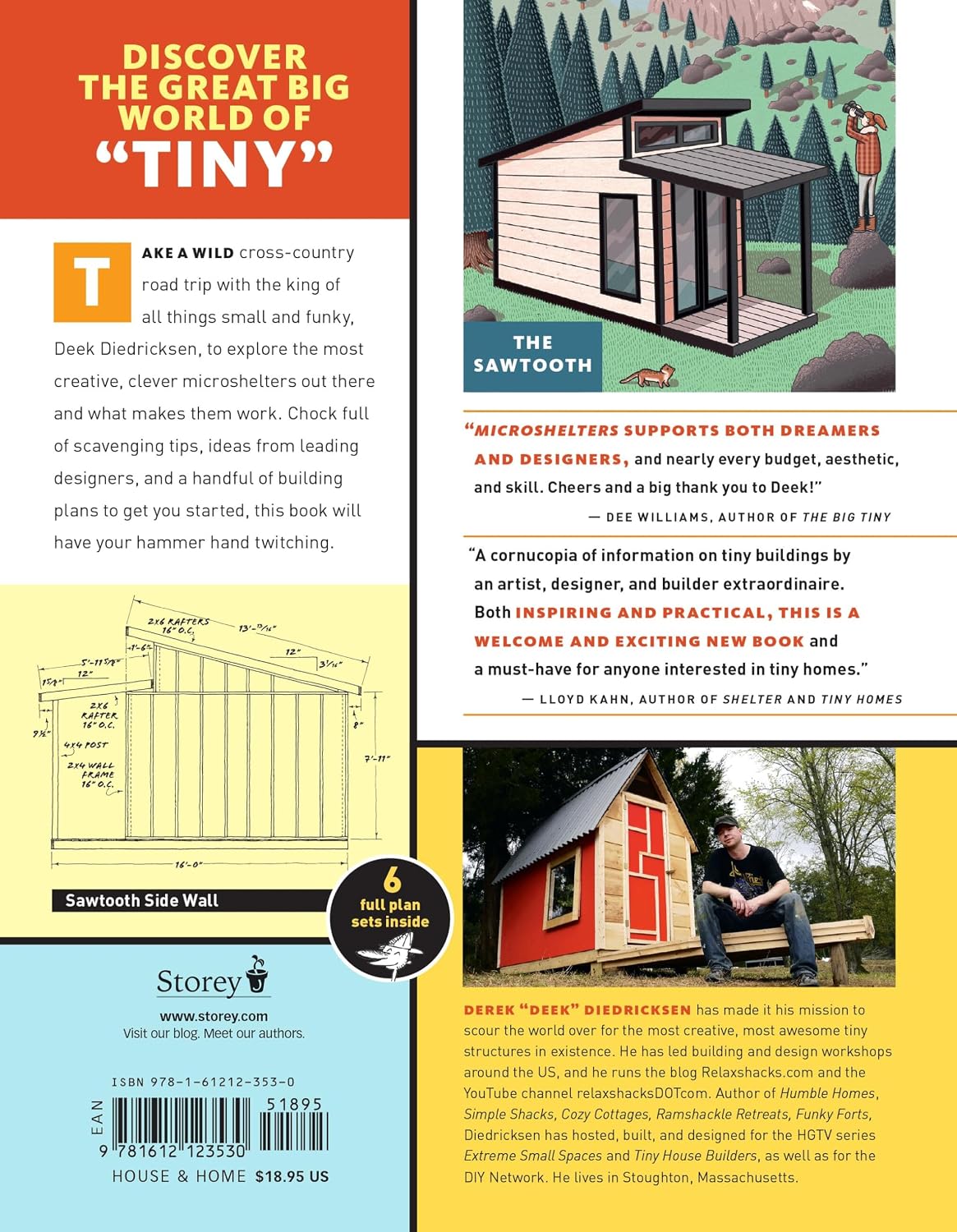 Microshelters: 59 Creative Cabins, Tiny Houses, Tree Houses, and Other Small Structures