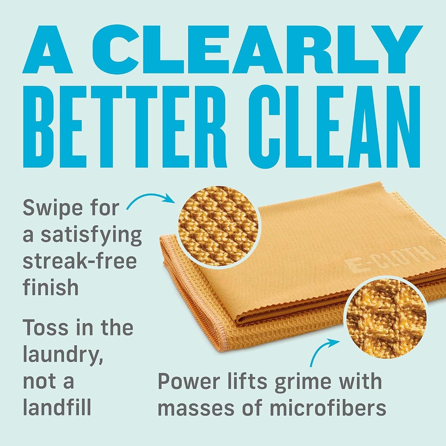 E-Cloth Window and Glass Cleaner Kit, Just Add Water - 1 Kit