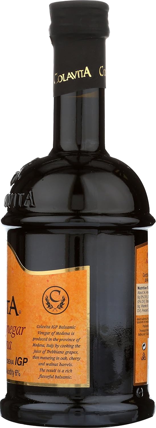 Colavita White Balsamic Vinegar, 17 Fl Oz (Pack of 6)