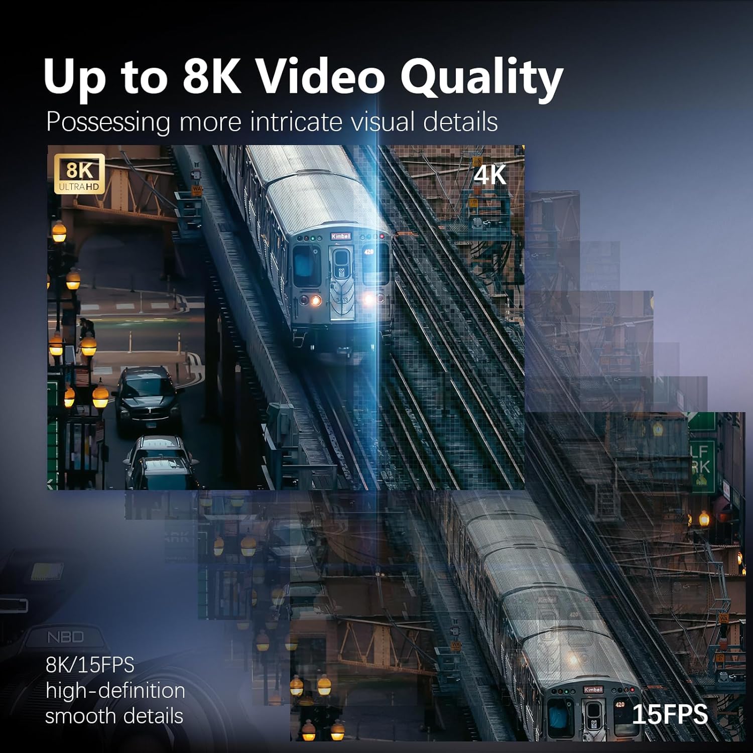 8K & 64MP Digital Camera for Photography, 48X Zoom with Moon Mode，Black | 16X Optical + 3X Digital, 180° Flip Screen, WiFi, Micro HDMI