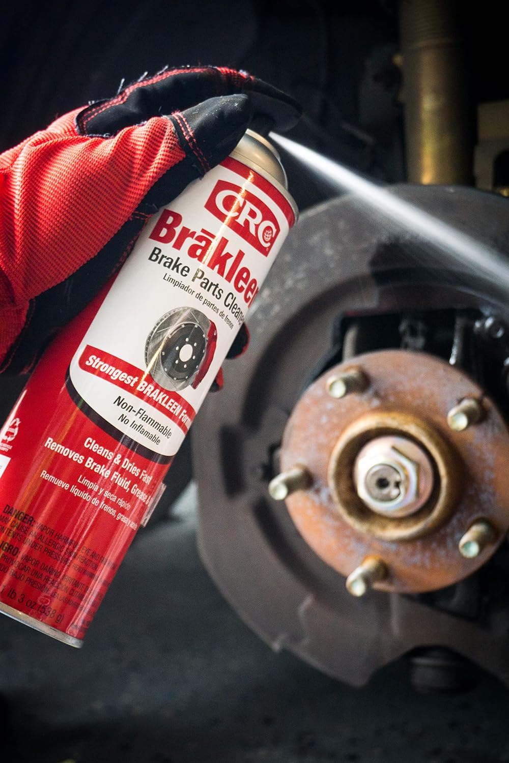 CRC BRAKLEEN Brake Parts Cleaner - Non-Flammable -1lb 3 Oz (05089)