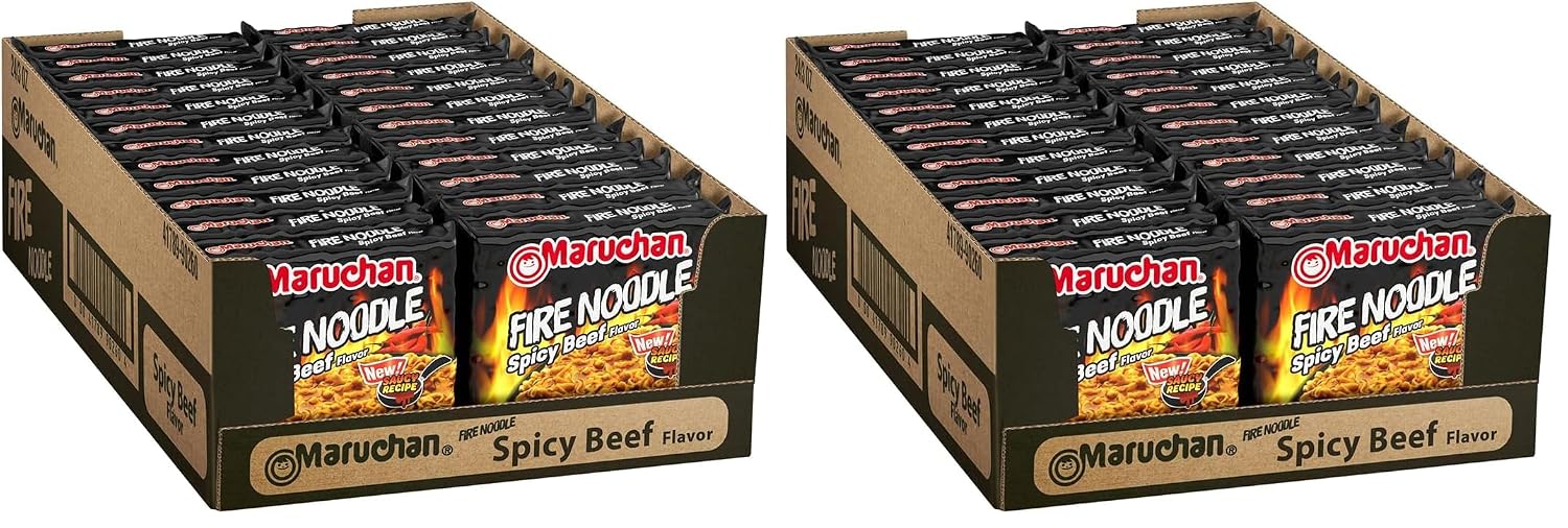 Maruchan Ramen Noodle Soup, Pork Flavor – Japanese-Style Instant Noodles, Quick & Easy Meal for Kids, Students & Busy Families – 3 Oz. (24 Pack)