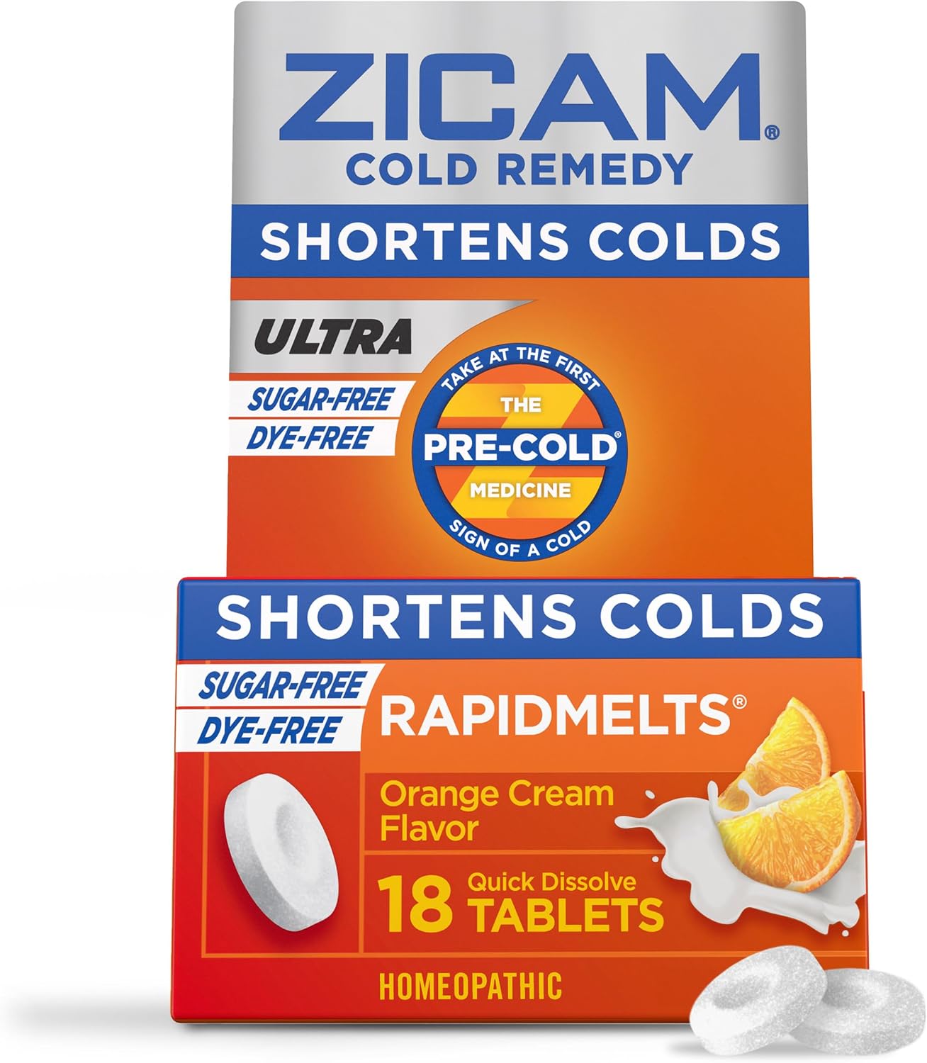 Zicam Cold Remedy RapidMelts, Citrus, 25 Count