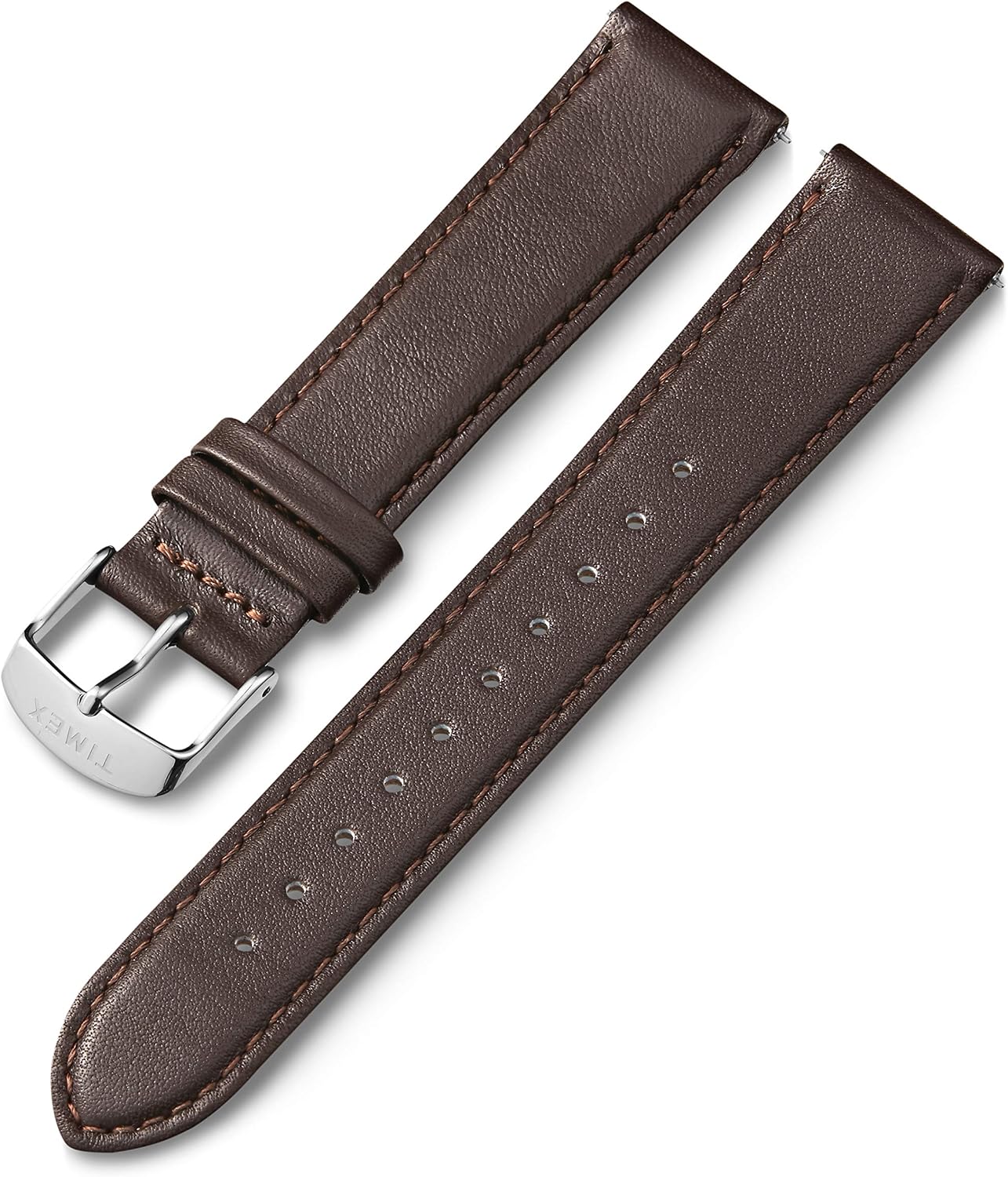 Timex Men's IQ+ Move 20mm Quick-Release Leather Strap