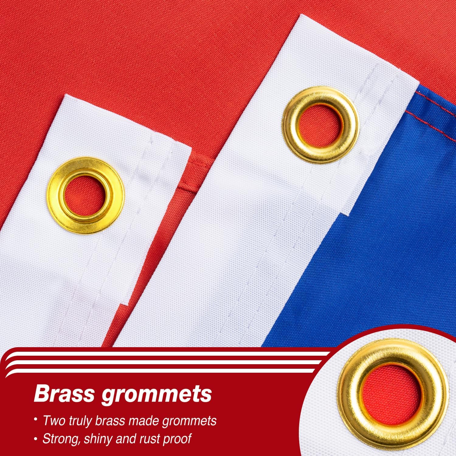 Nicaragua Flag 3x5 ft Outdoor Bandera de Nicaragua Nicaraguan National Flag | Double Sided 3 Ply Heavy Duty Polyester Banner with Brass Grommets for Home and Outdoor Decoration, 4 Rows Stitching