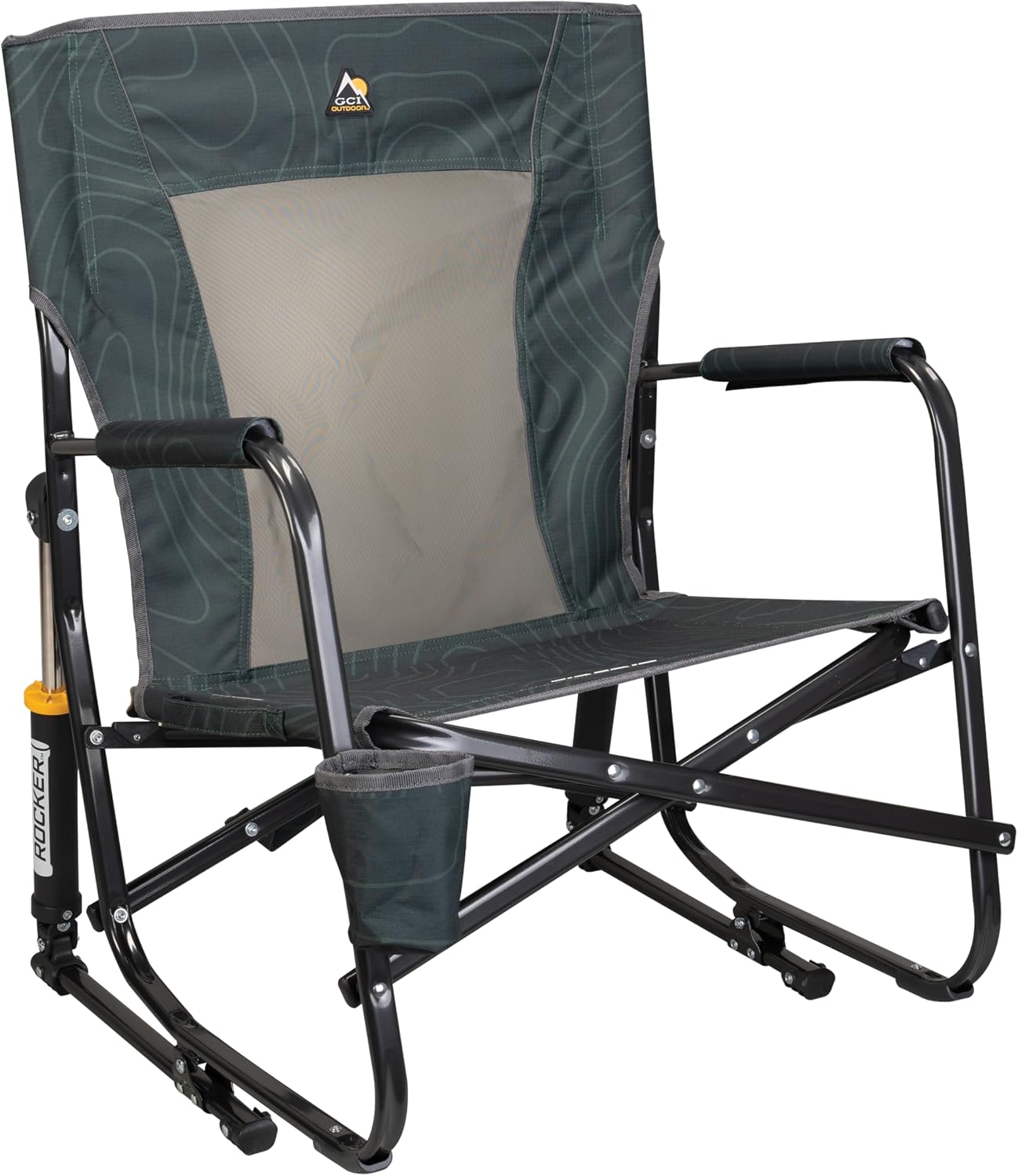 GCI Outdoor Freestyle Rocker Camping Chair - Cinnamon