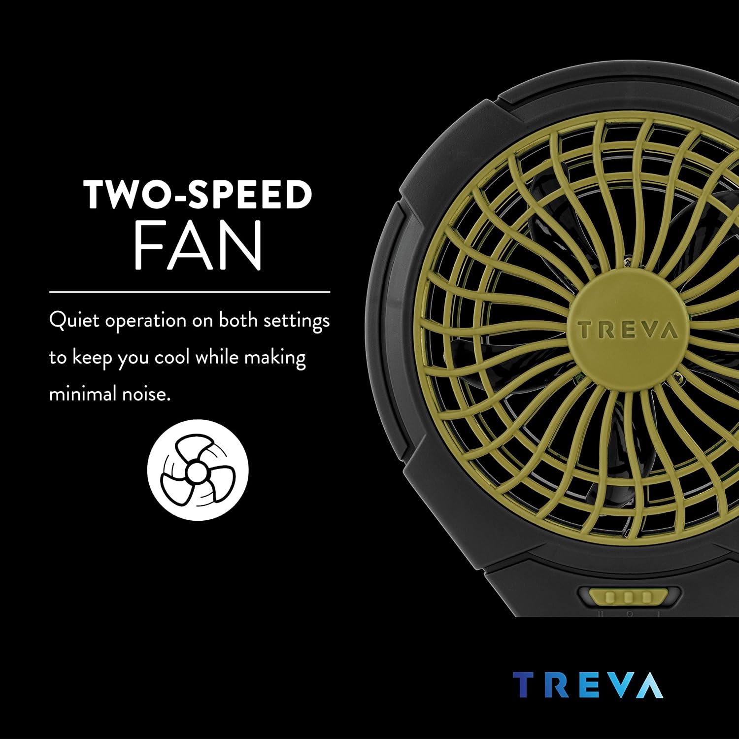 Treva 5 in Battery Powered Clip Fan with Clamp | Yes